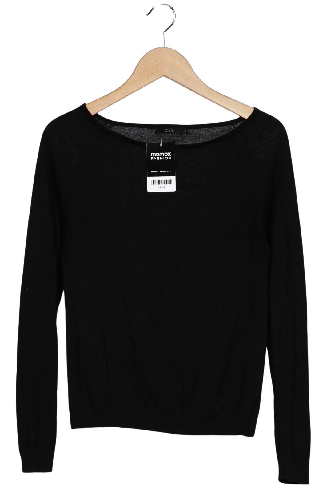 

COS Damen Pullover, schwarz, Gr. 34