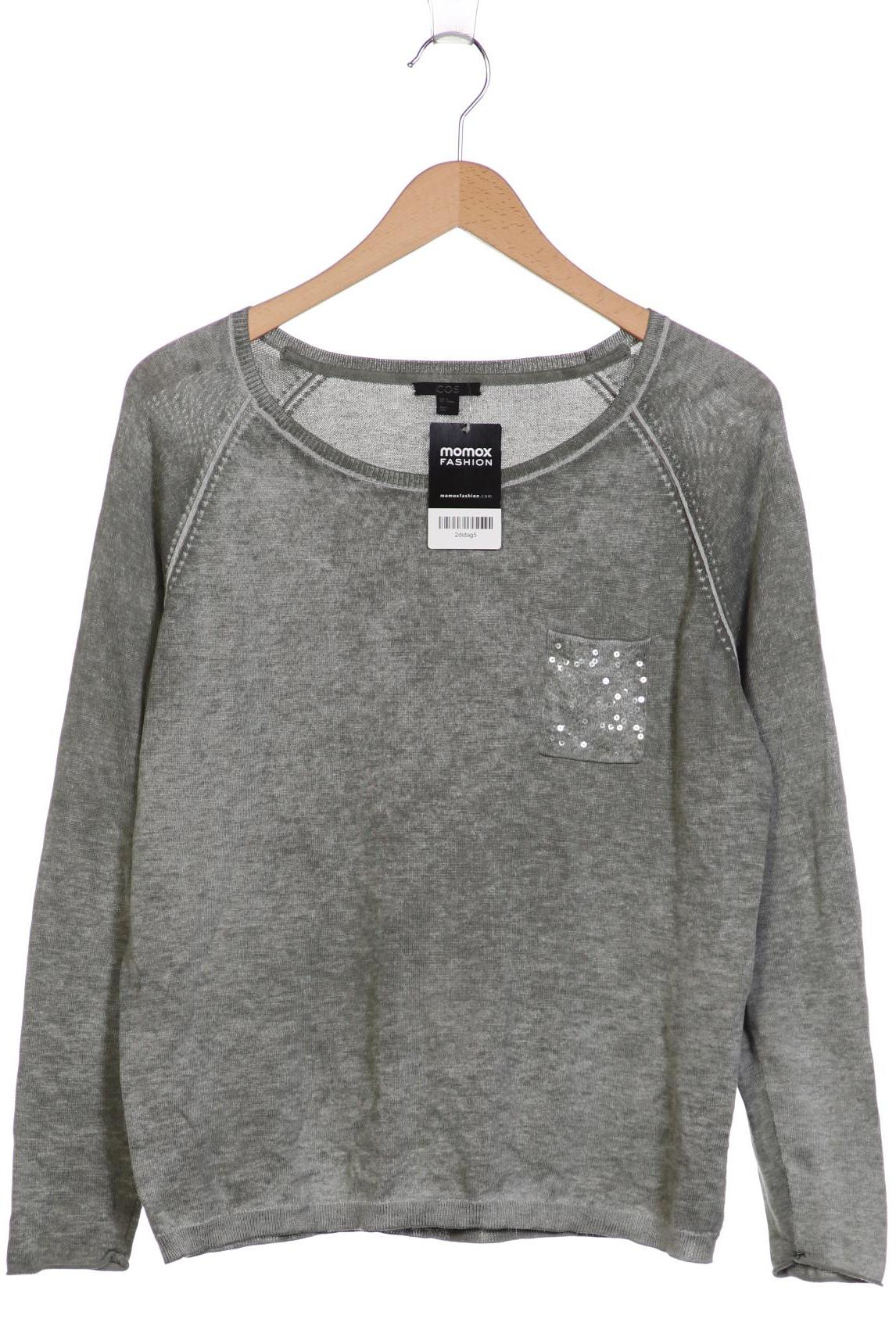 

COS Damen Pullover, grün, Gr. 38