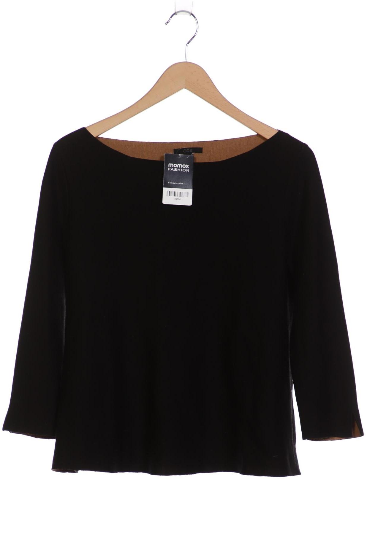 

COS Damen Pullover, schwarz, Gr. 38