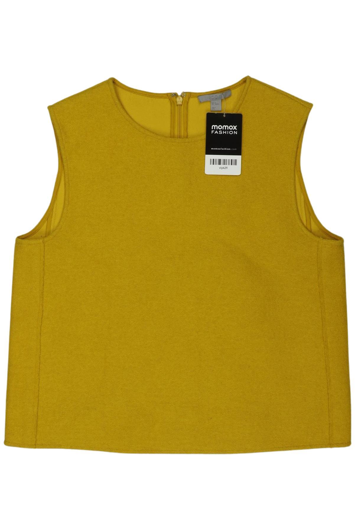 

COS Damen Pullover, gelb, Gr. 36