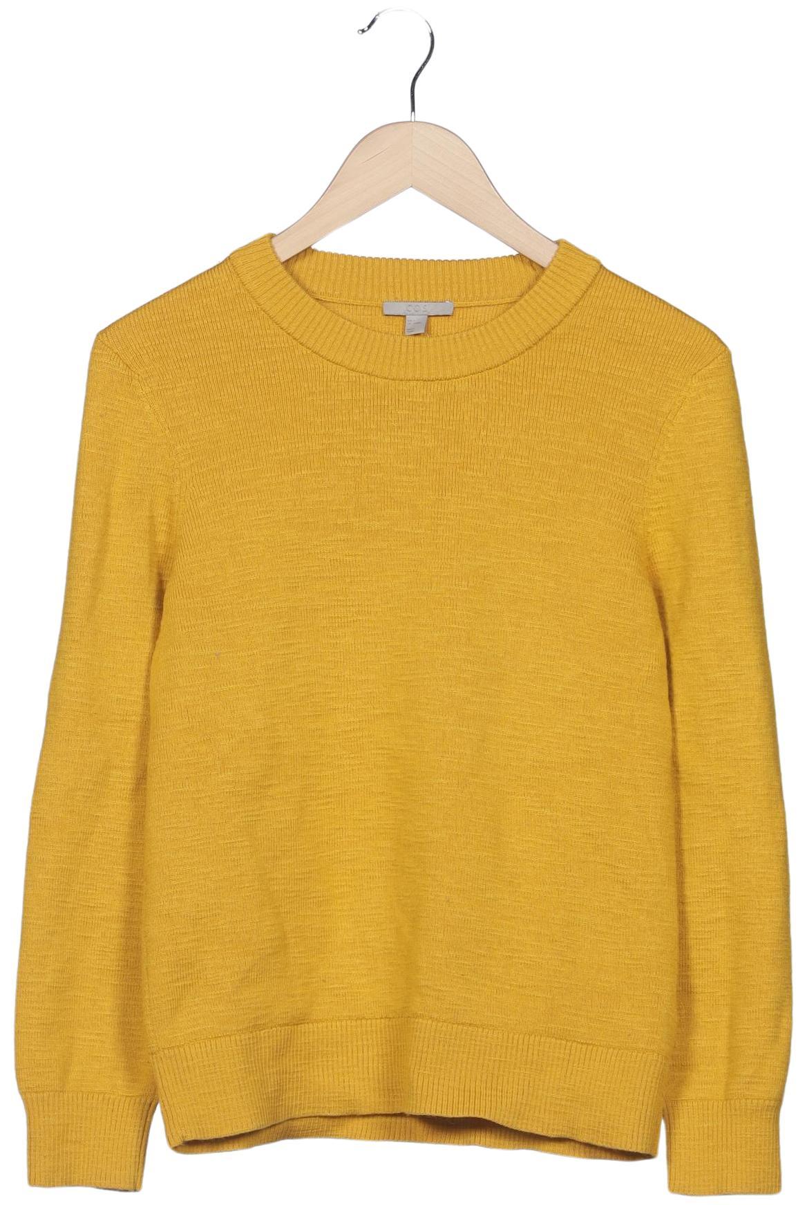 

COS Damen Pullover, gelb, Gr. 36