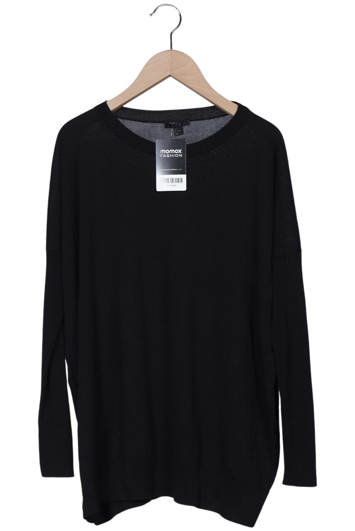 

COS Damen Pullover, schwarz, Gr. 36