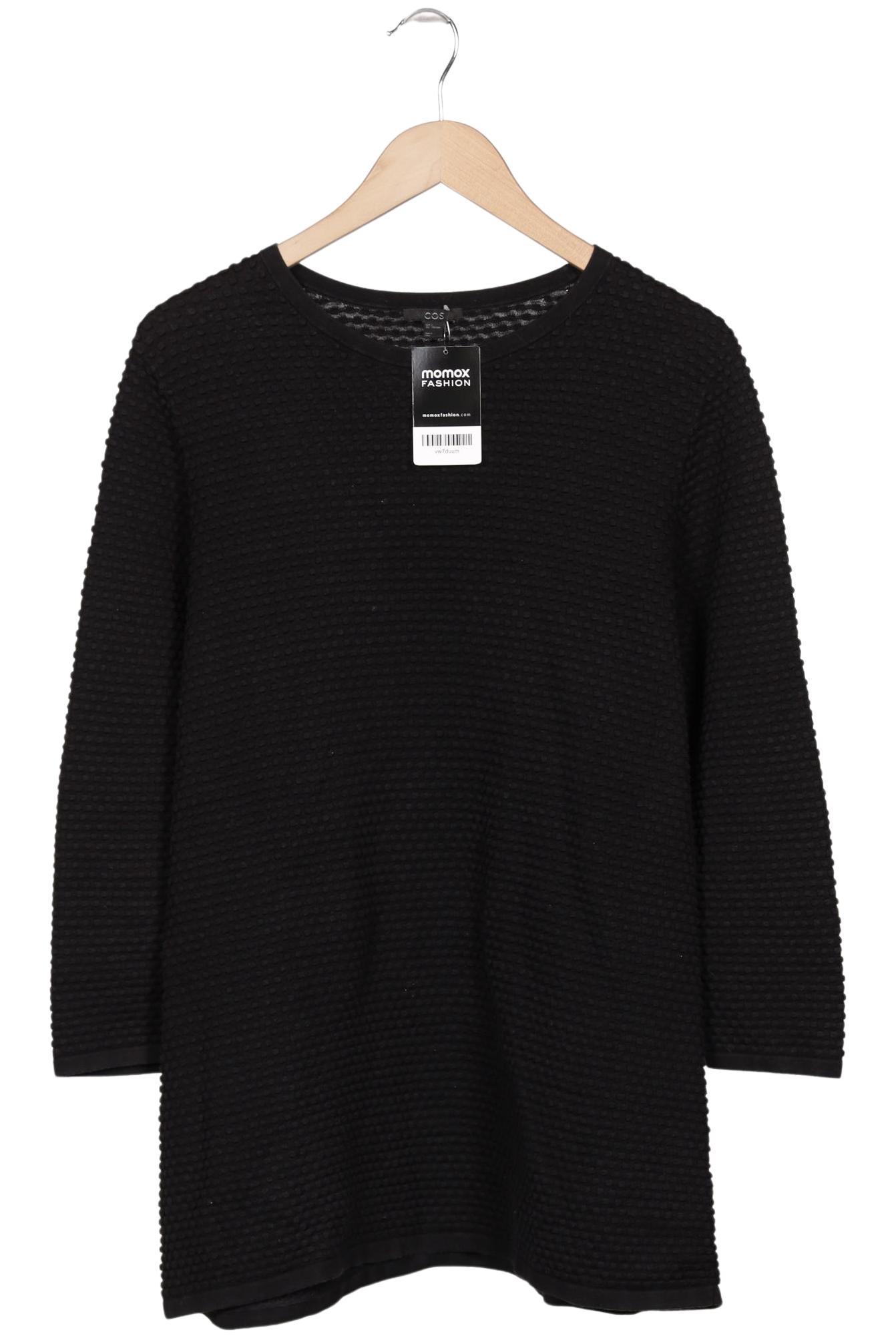 

COS Damen Pullover, schwarz, Gr. 42