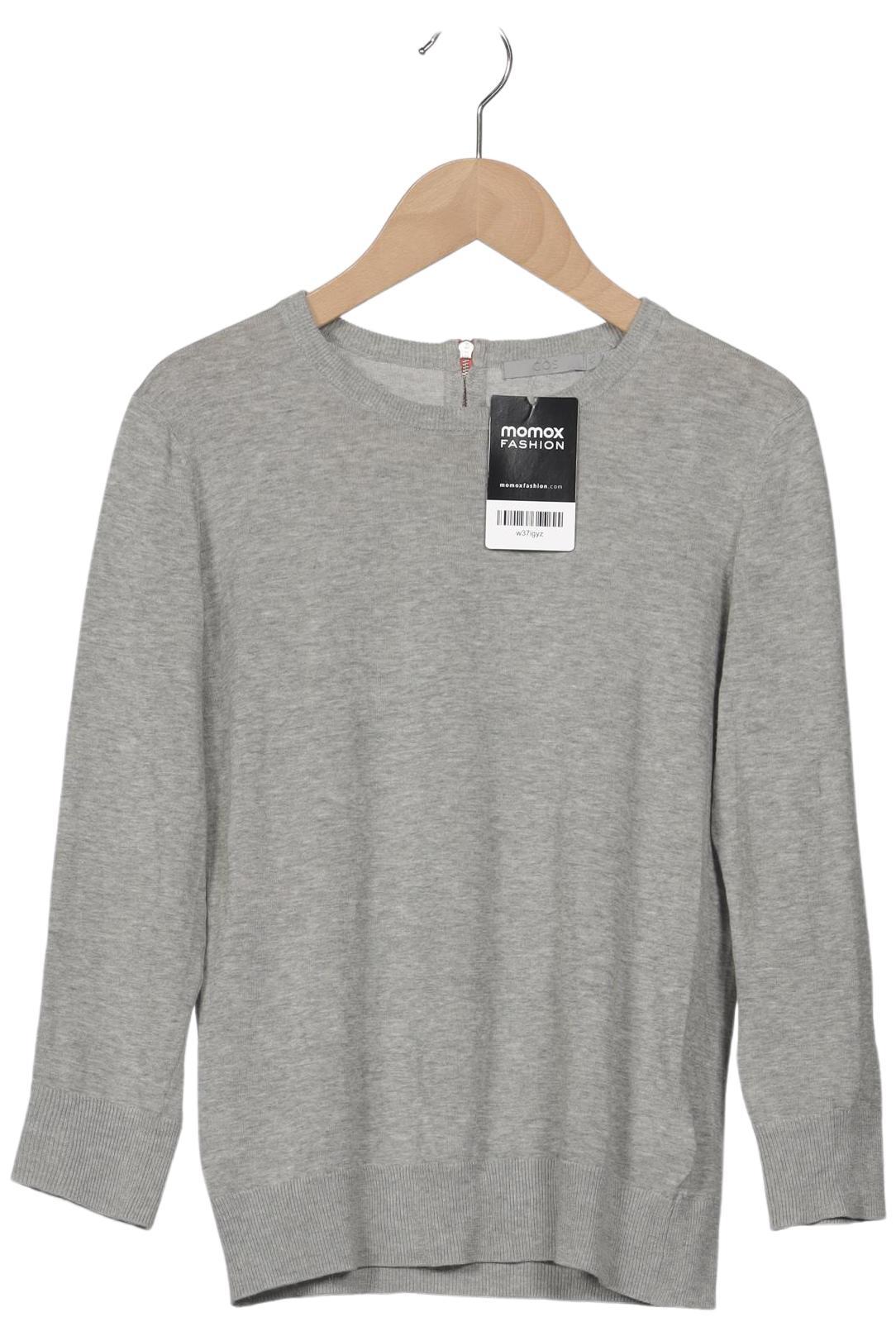 

COS Damen Pullover, grau, Gr. 34