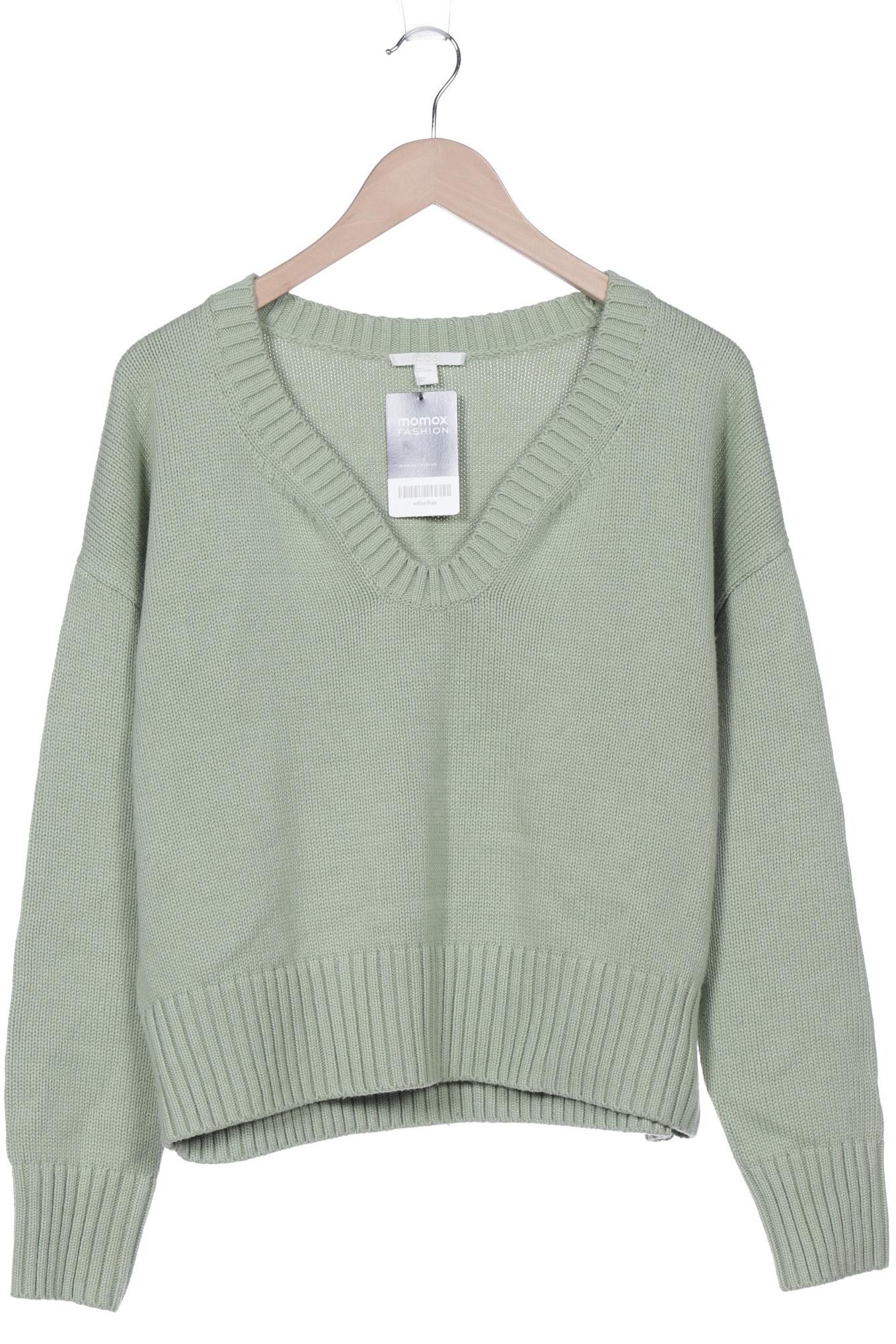 

COS Damen Pullover, grün, Gr. 36