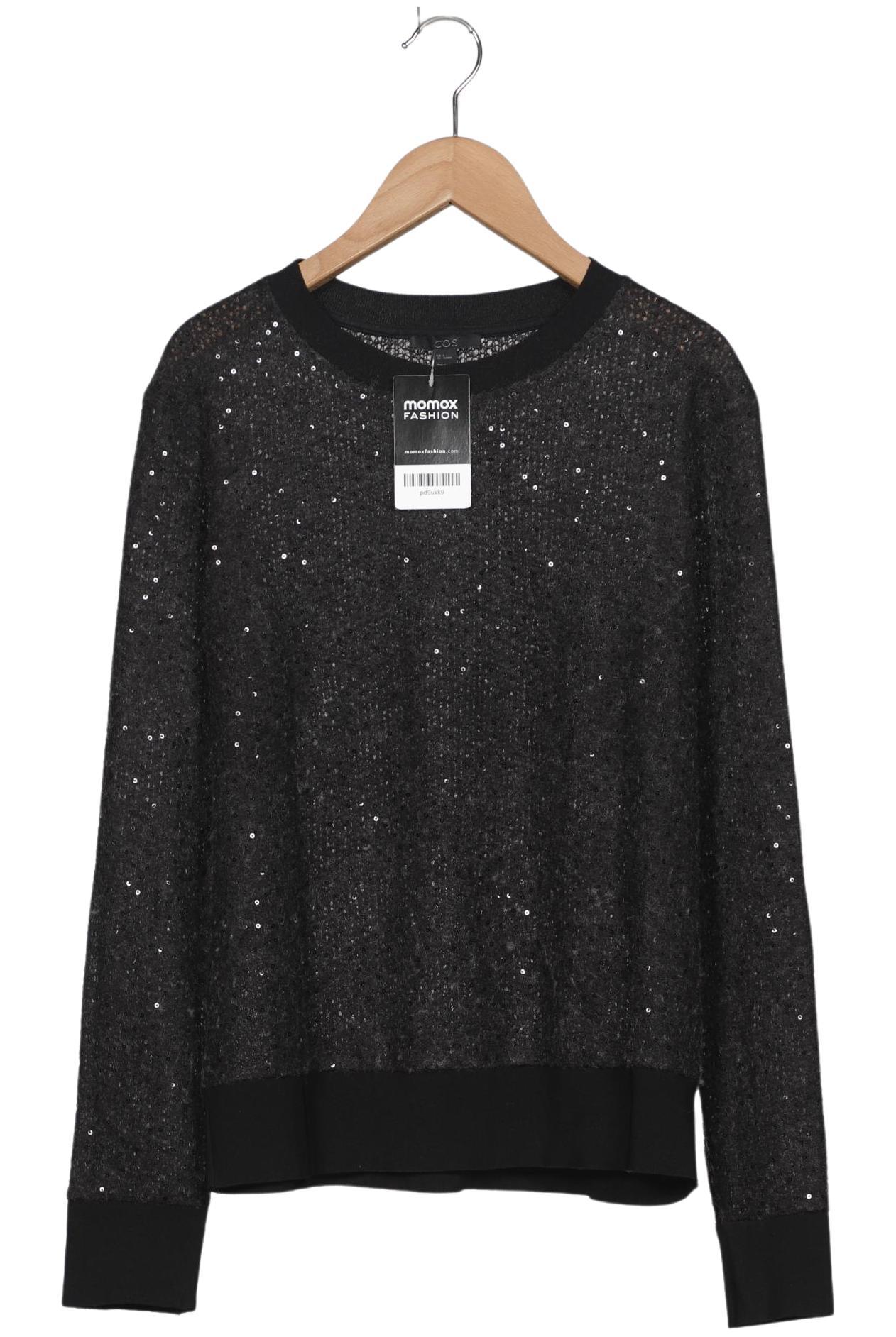 

COS Damen Pullover, schwarz, Gr. 36