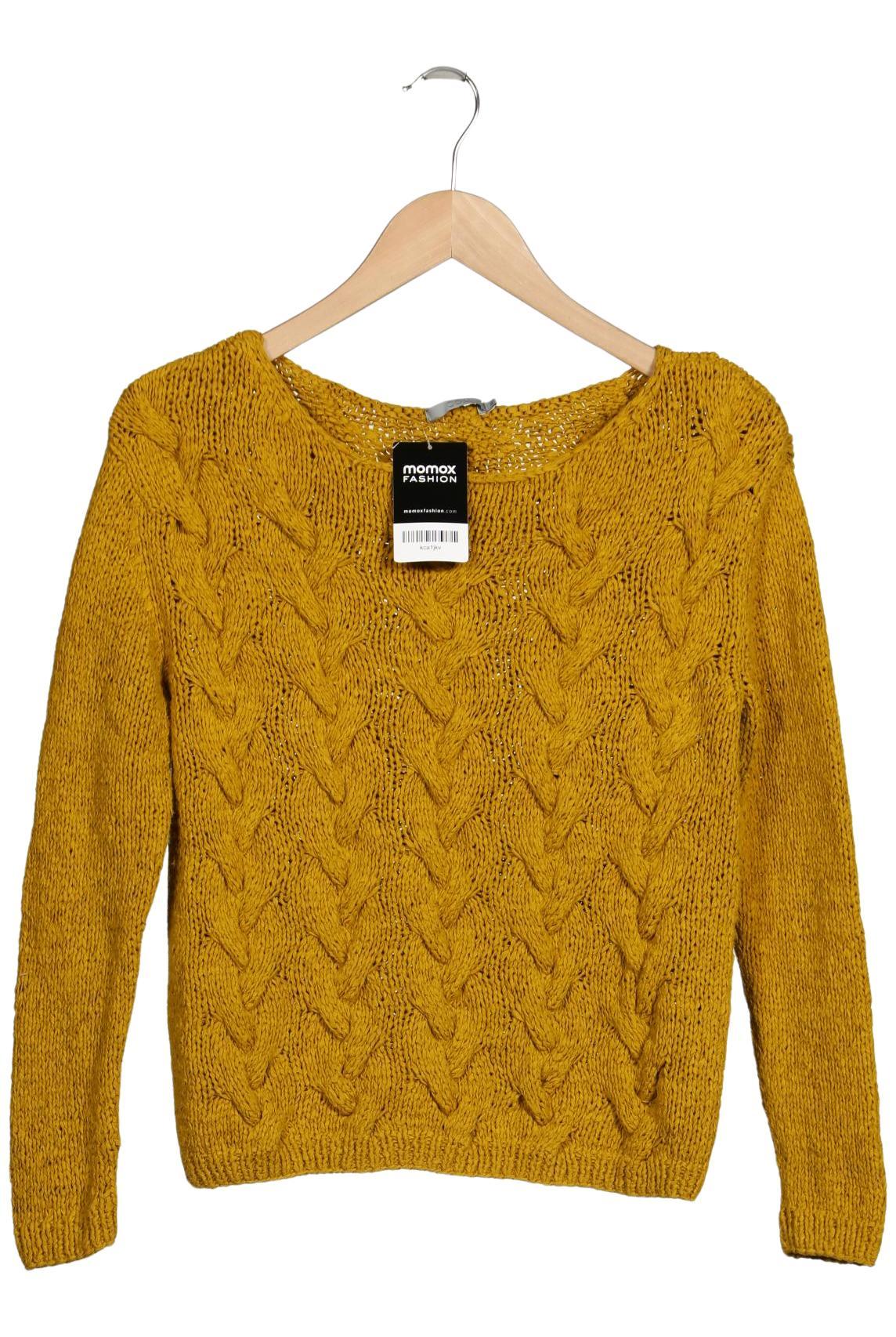 

COS Damen Pullover, gelb, Gr. 34