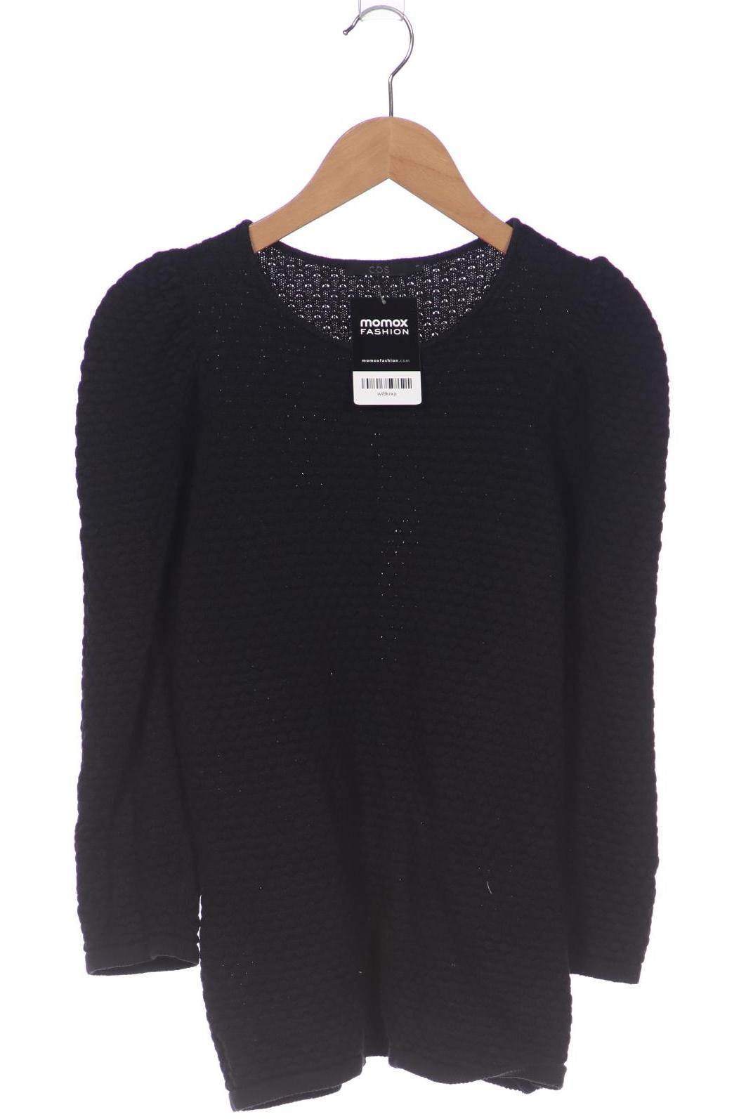 

COS Damen Pullover, schwarz, Gr. 36