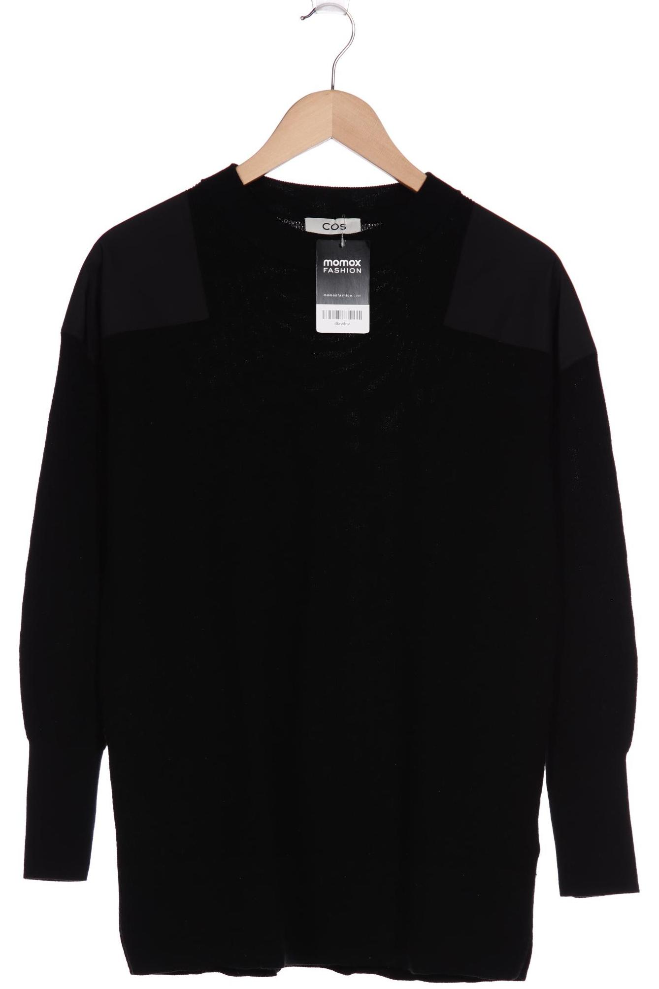 

COS Damen Pullover, schwarz, Gr. 34