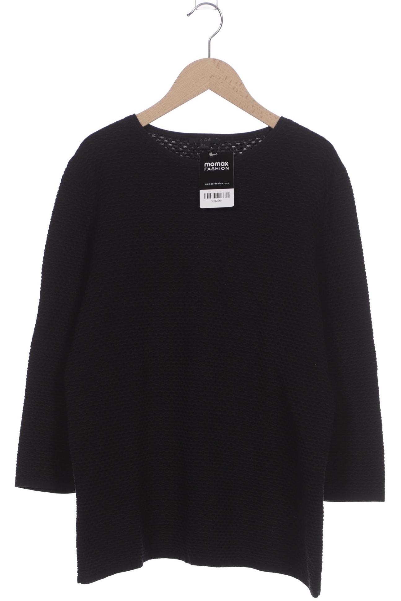 

COS Damen Pullover, schwarz, Gr. 38