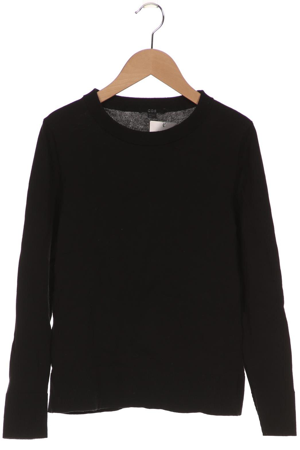 

COS Damen Pullover, schwarz, Gr. 36