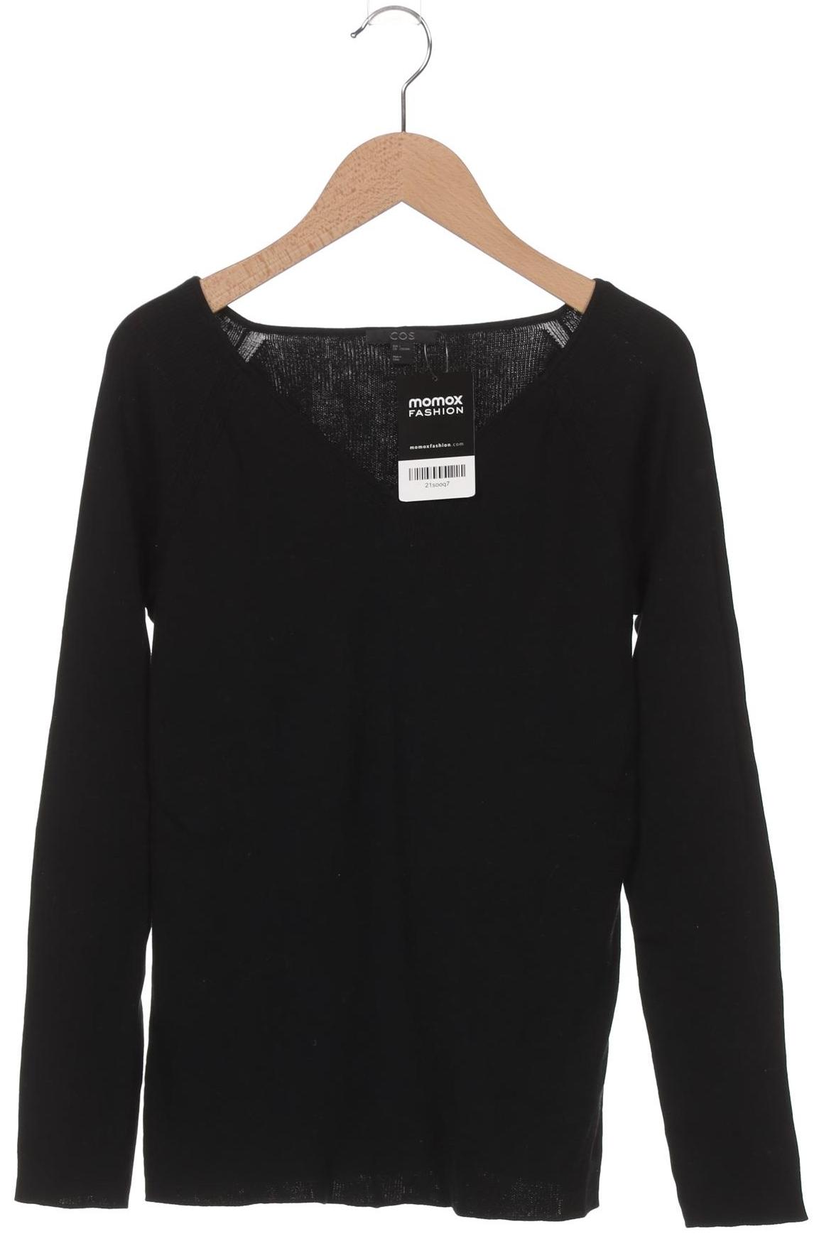 

COS Damen Pullover, schwarz, Gr. 42