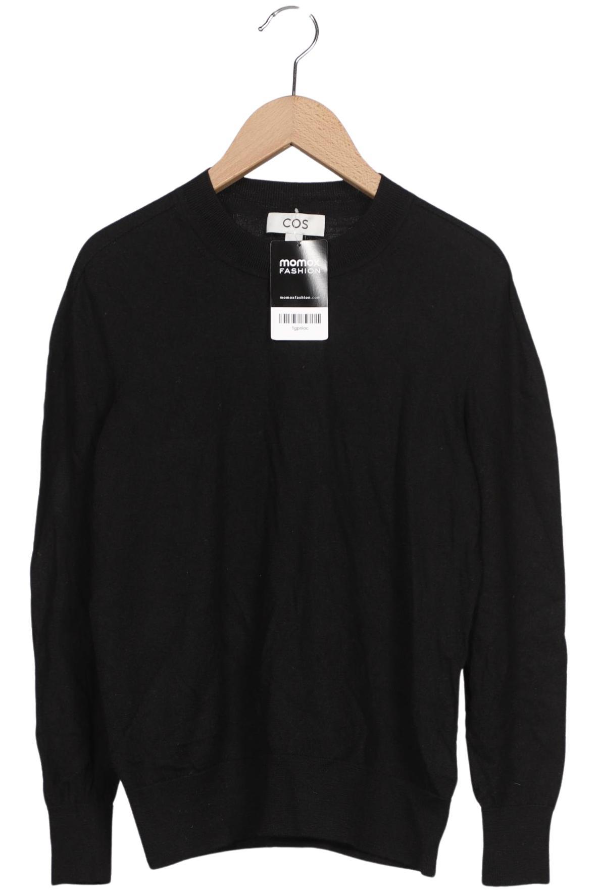 

COS Damen Pullover, schwarz, Gr. 34