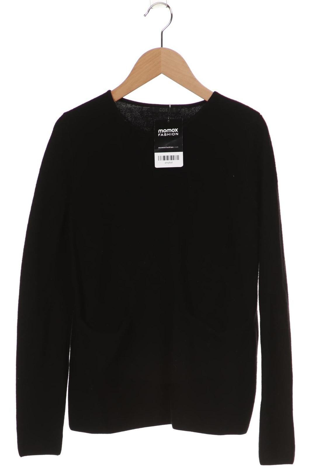 

COS Damen Pullover, schwarz, Gr. 36