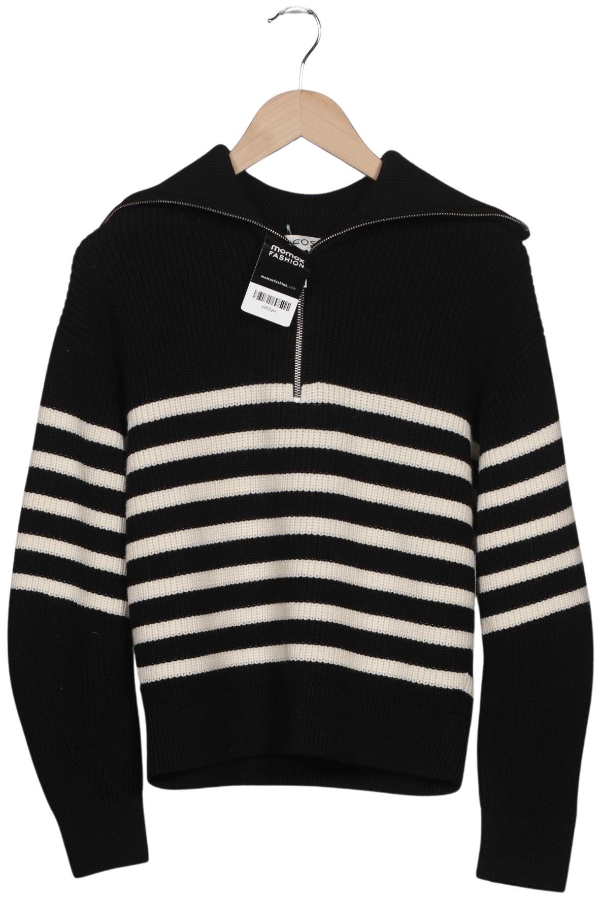 

COS Damen Pullover, schwarz, Gr. 36