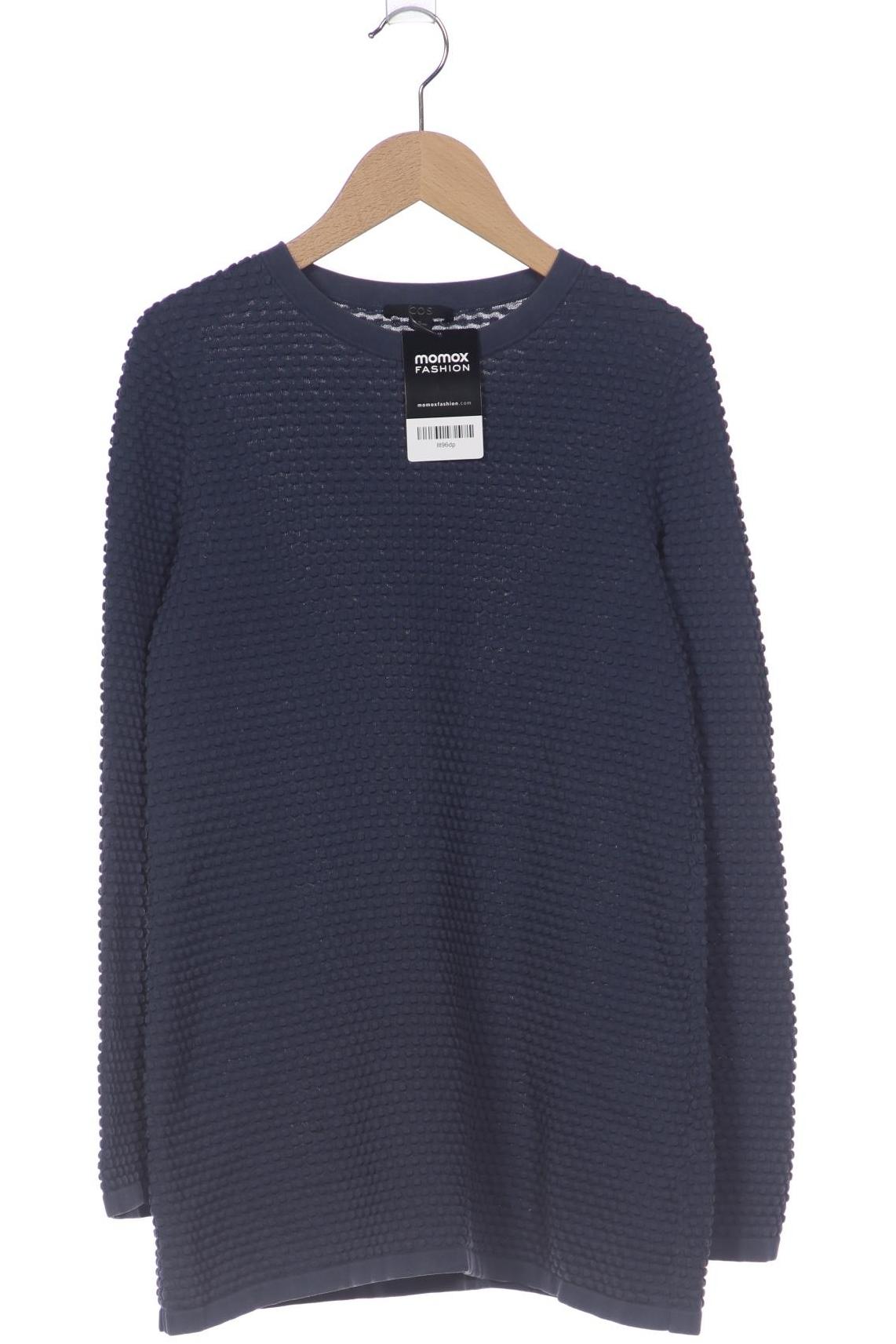 

COS Damen Pullover, marineblau, Gr. 34