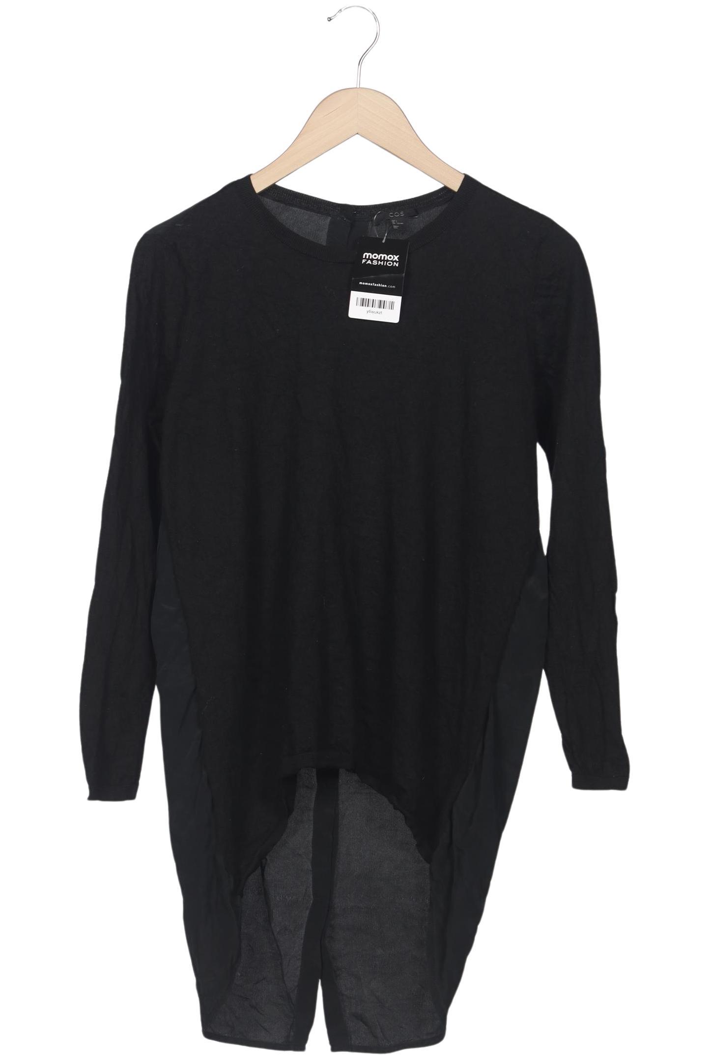 

COS Damen Pullover, schwarz, Gr. 42