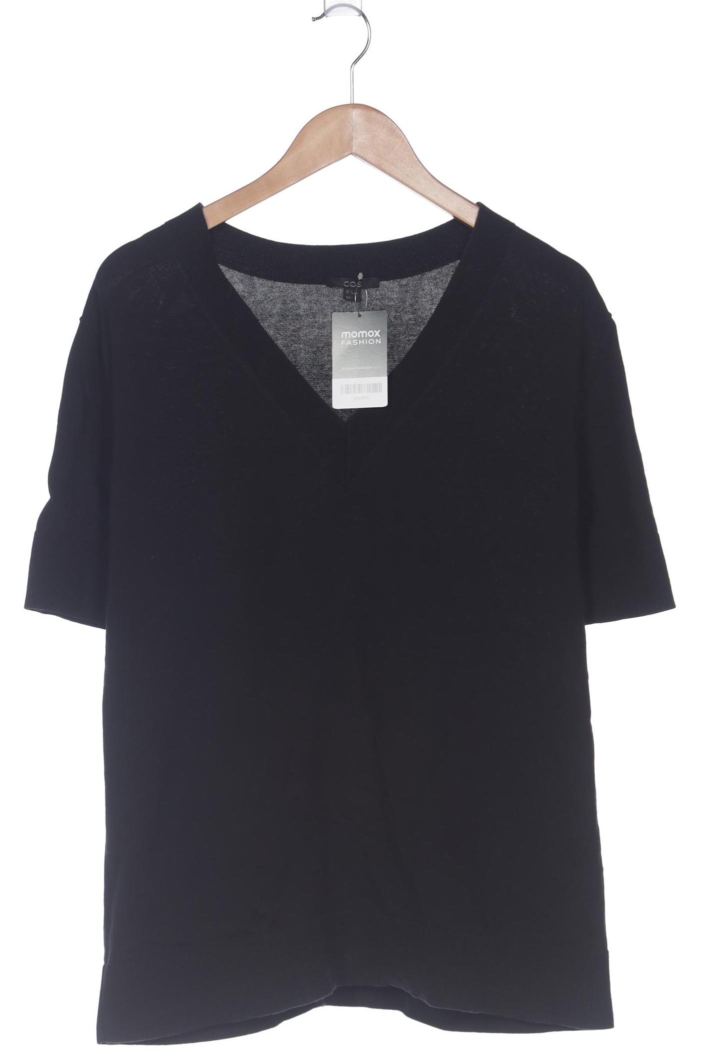 

COS Damen Pullover, schwarz, Gr. 38