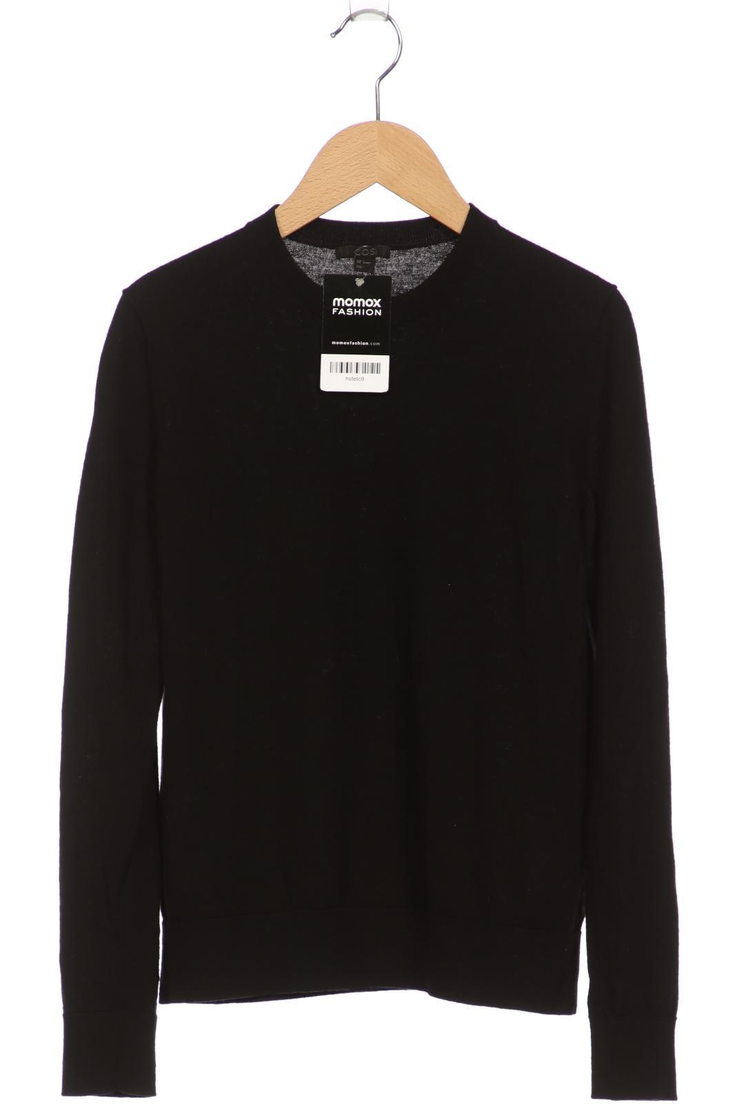 

COS Damen Pullover, schwarz, Gr. 36