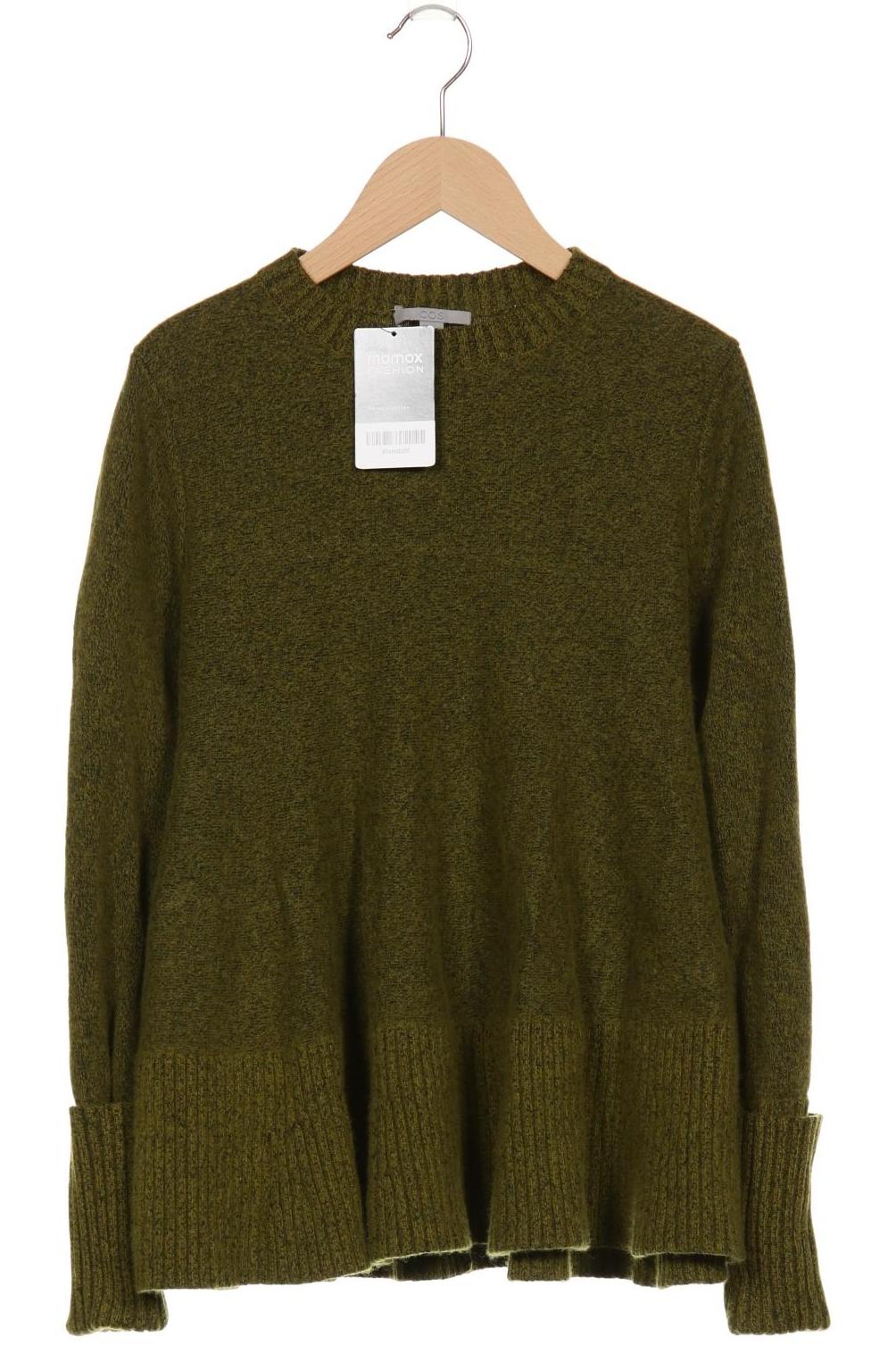 

COS Damen Pullover, grün, Gr. 36