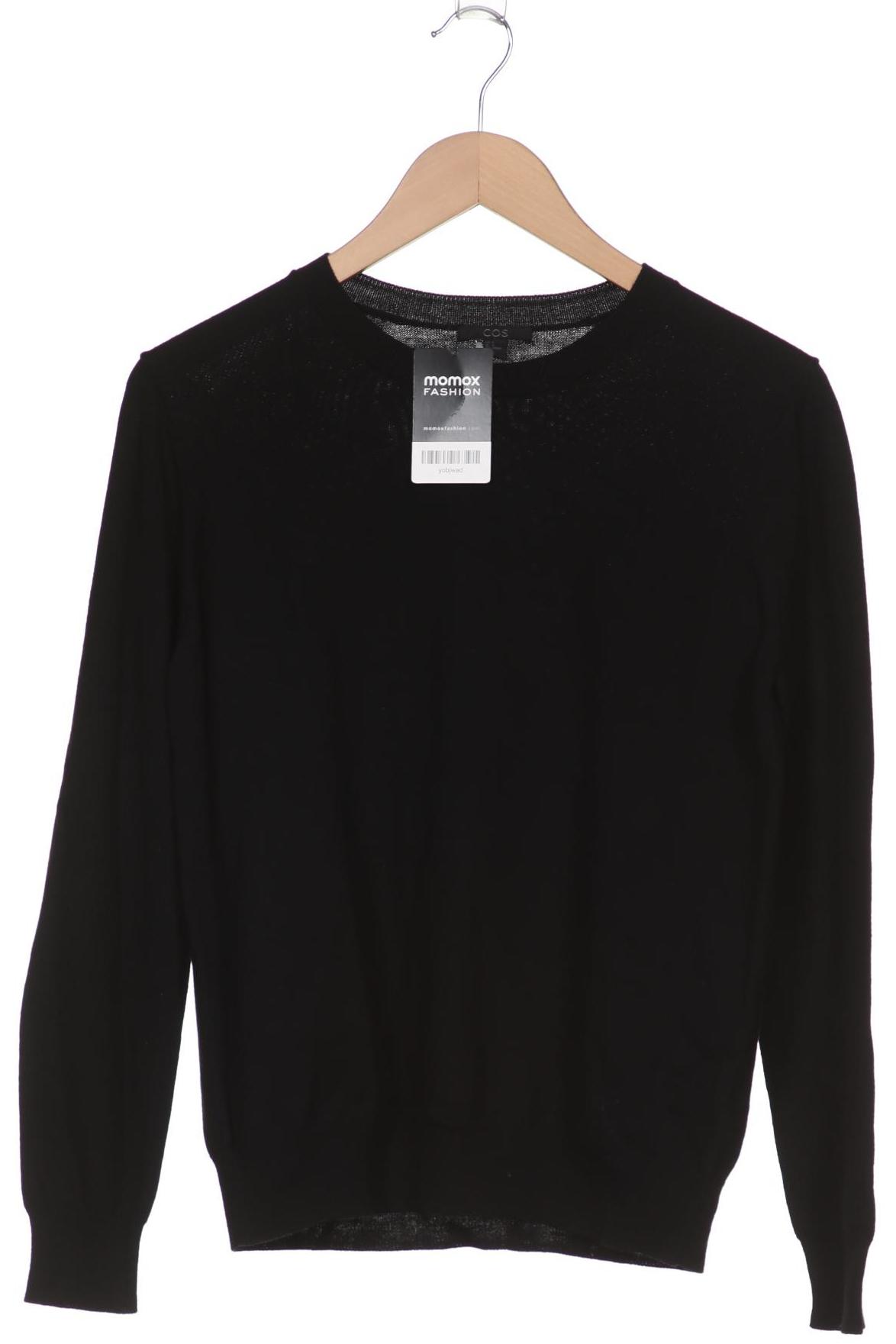 

COS Damen Pullover, schwarz