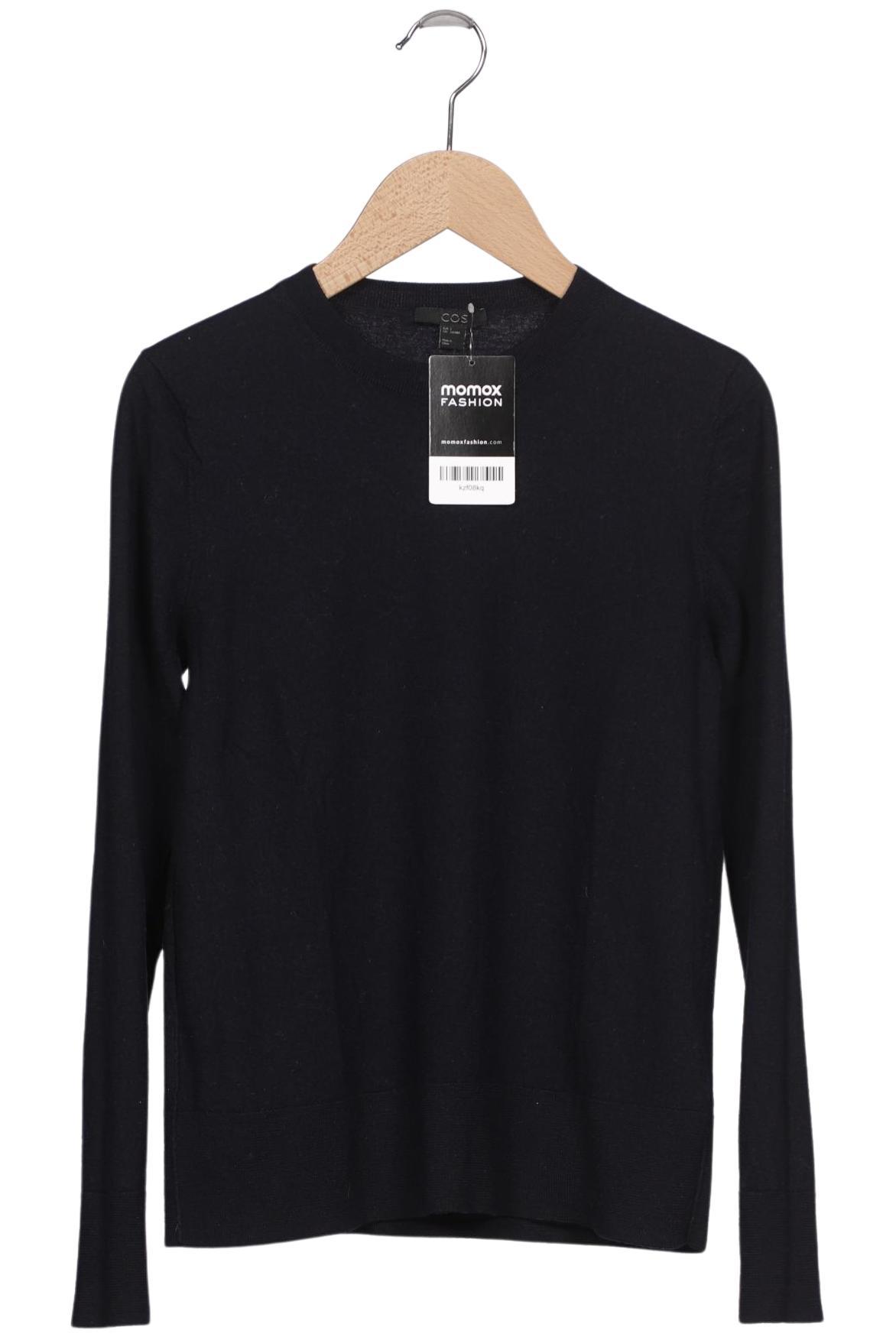 

COS Damen Pullover, marineblau, Gr. 36