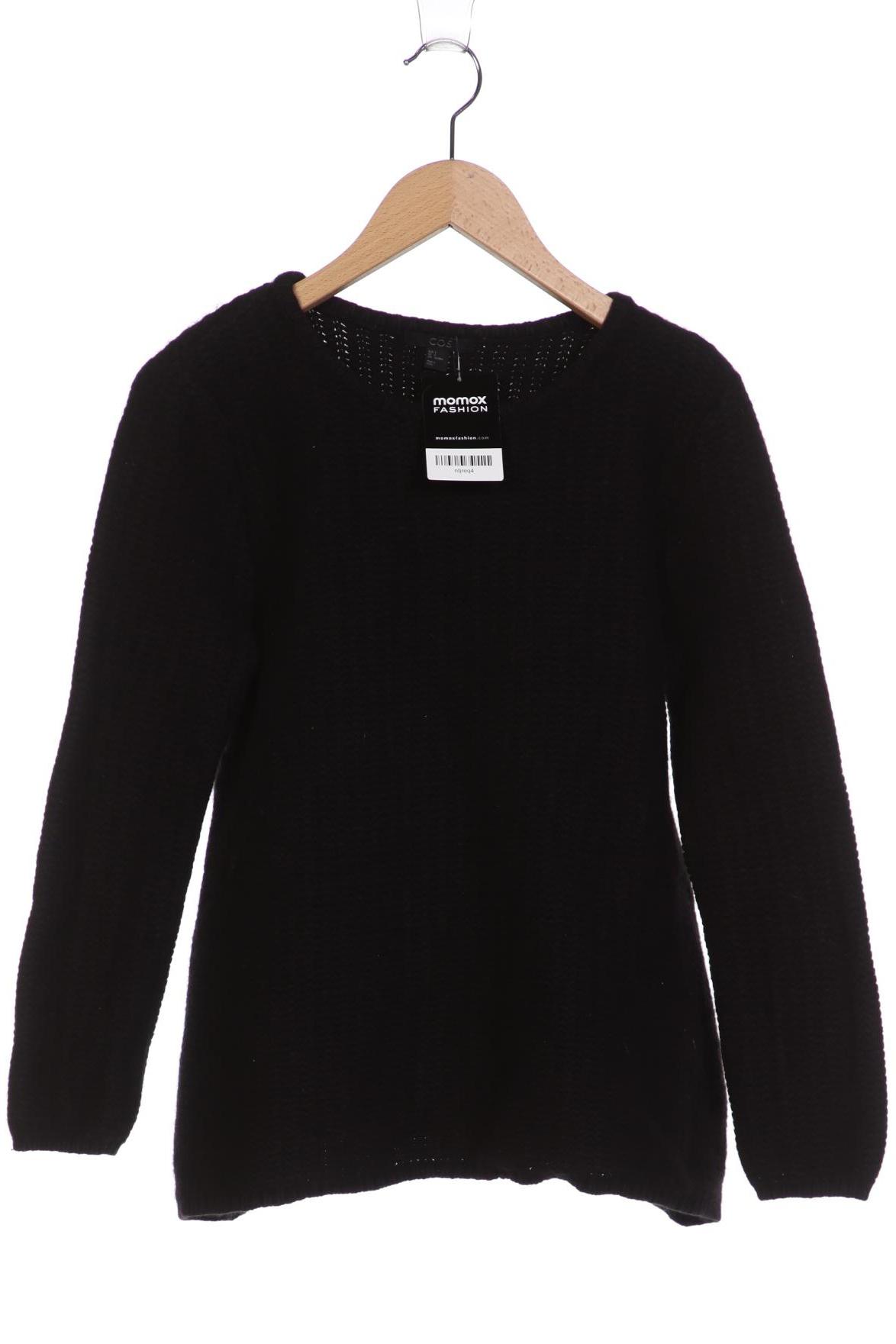 

COS Damen Pullover, schwarz, Gr. 36