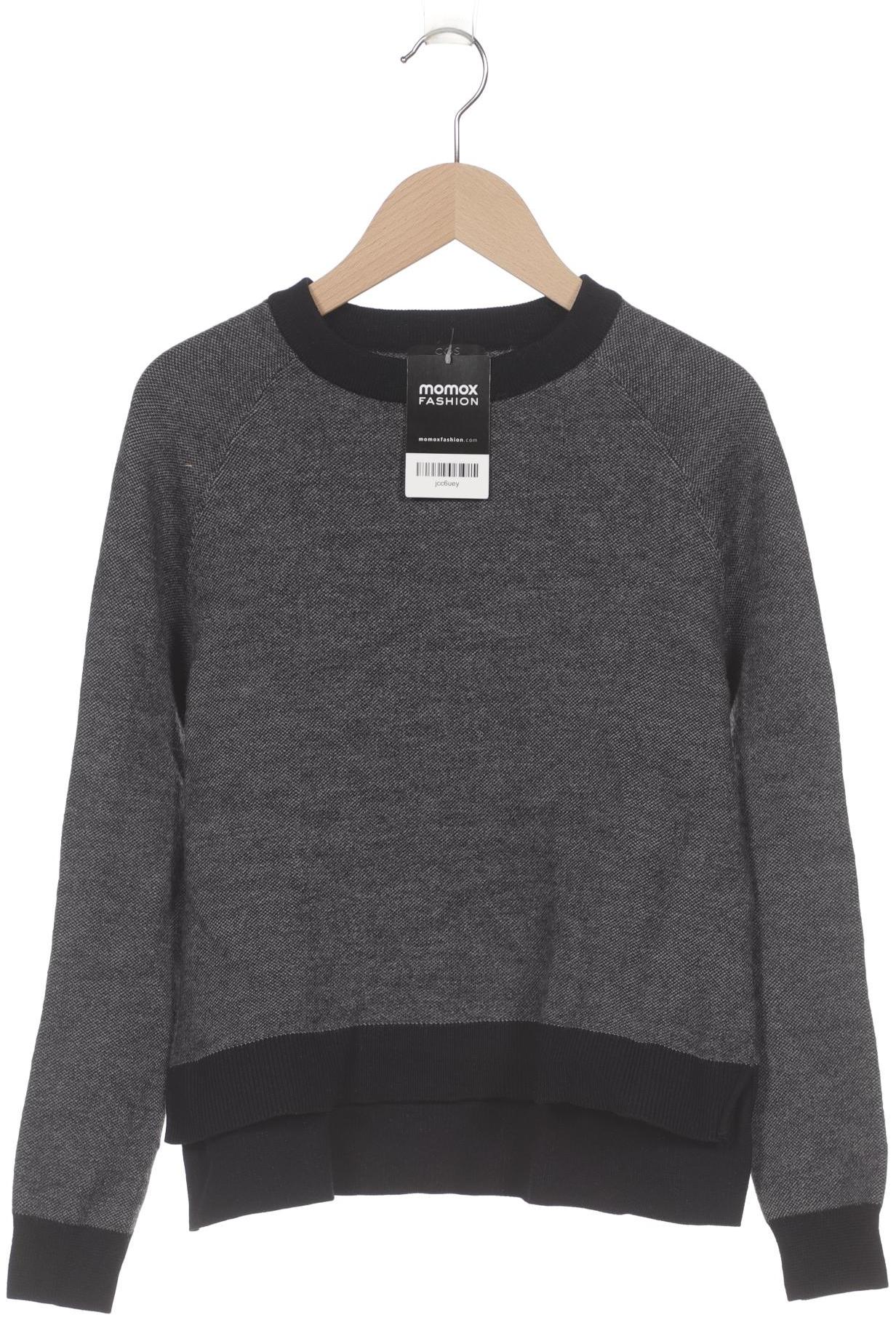 

COS Damen Pullover, grau, Gr. 34