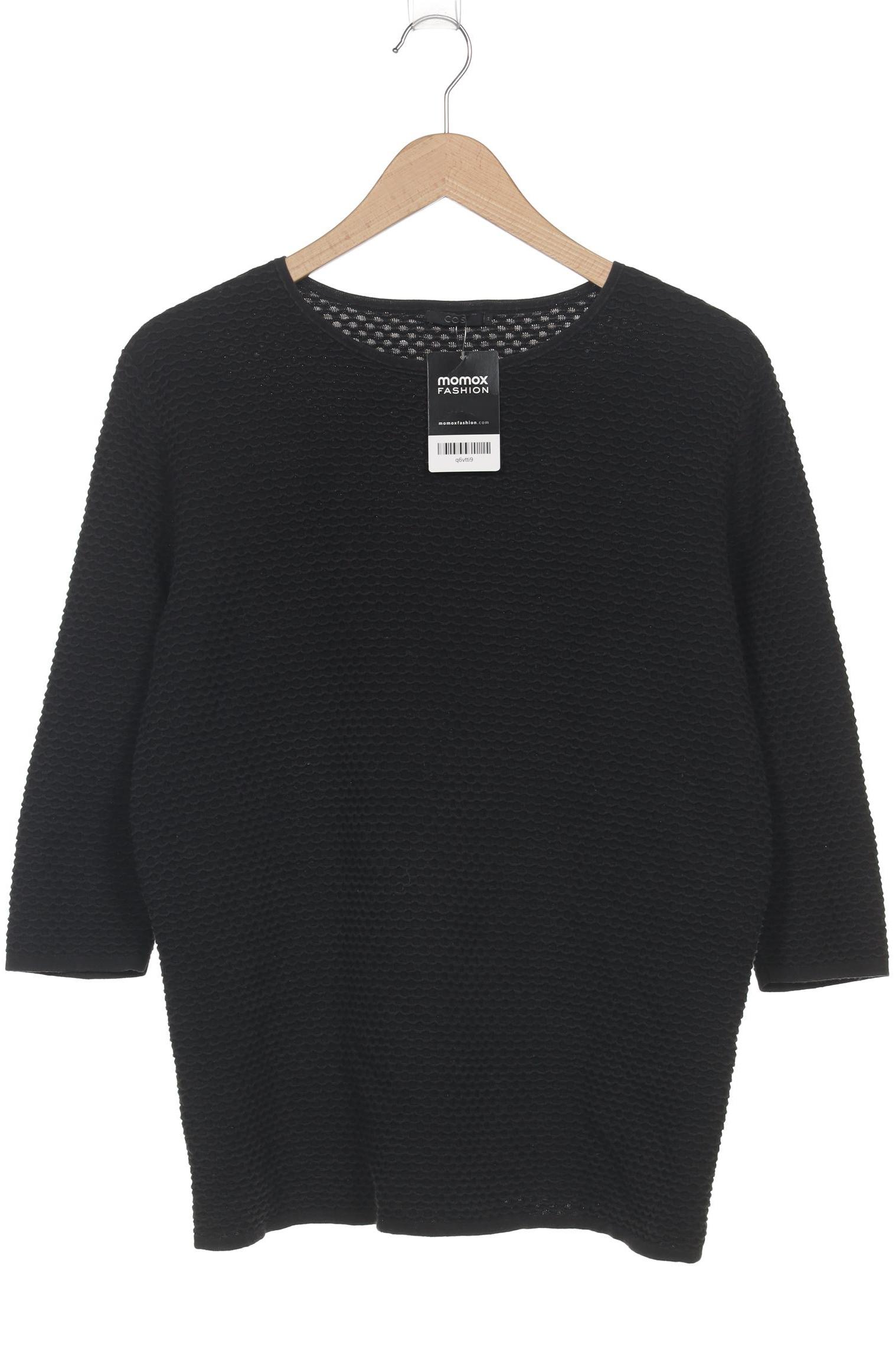 

COS Damen Pullover, schwarz, Gr. 38