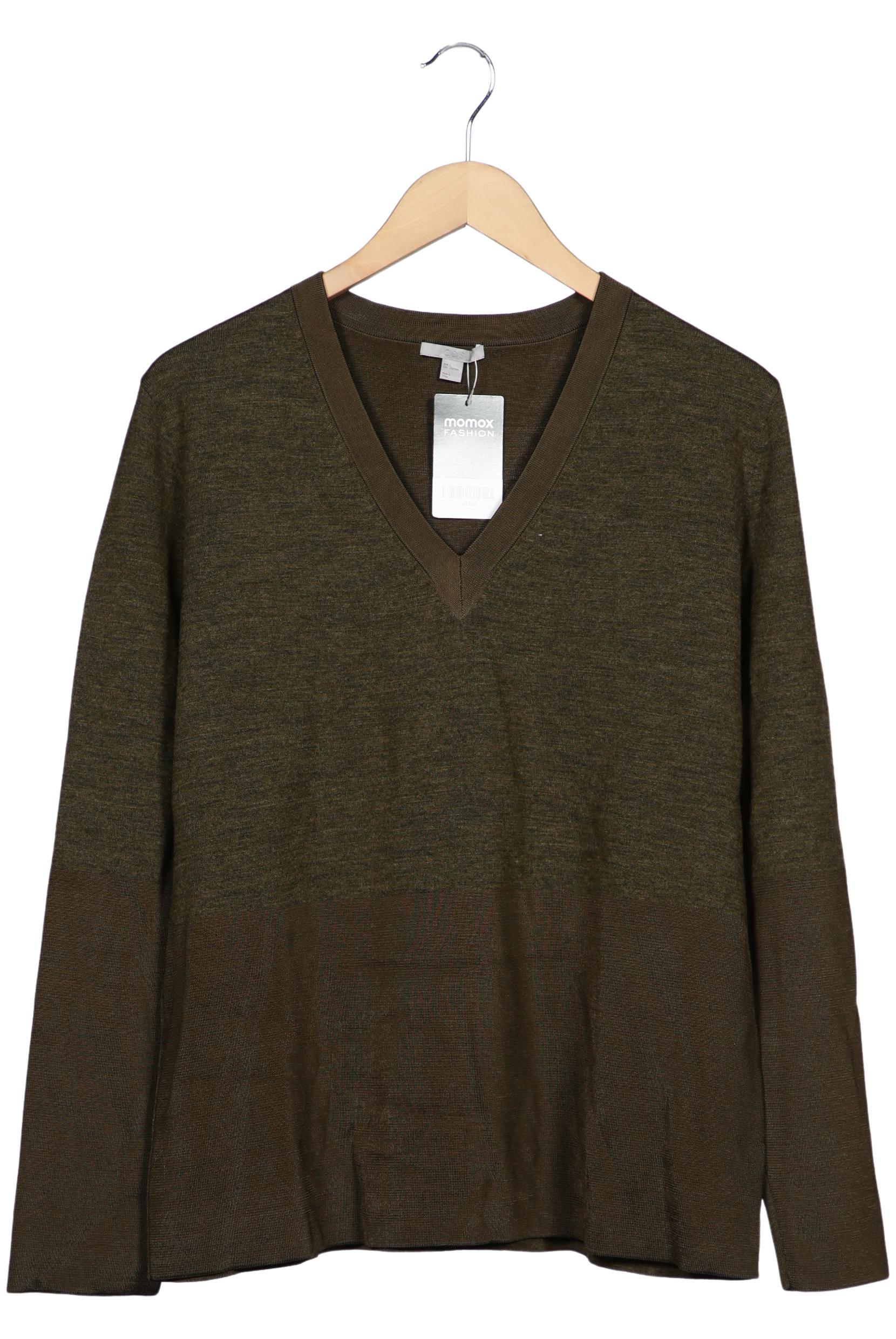 

COS Damen Pullover, grün, Gr. 42