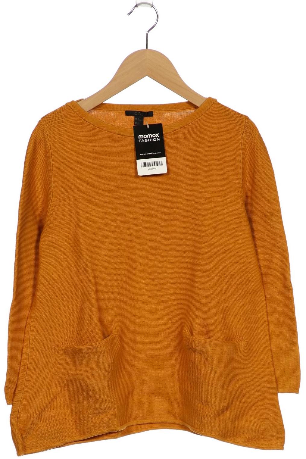

COS Damen Pullover, gelb, Gr. 34