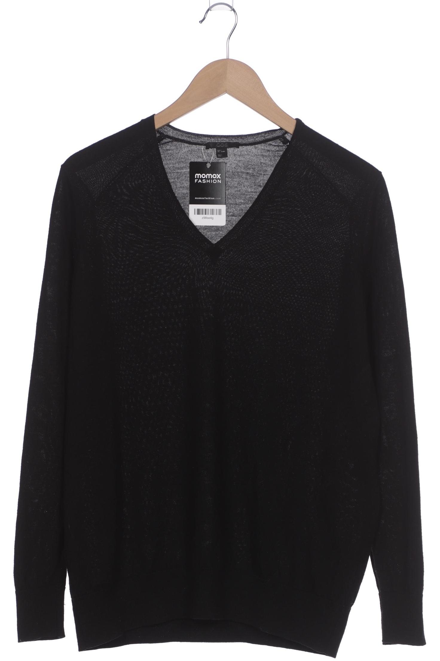 

COS Damen Pullover, schwarz, Gr. 36