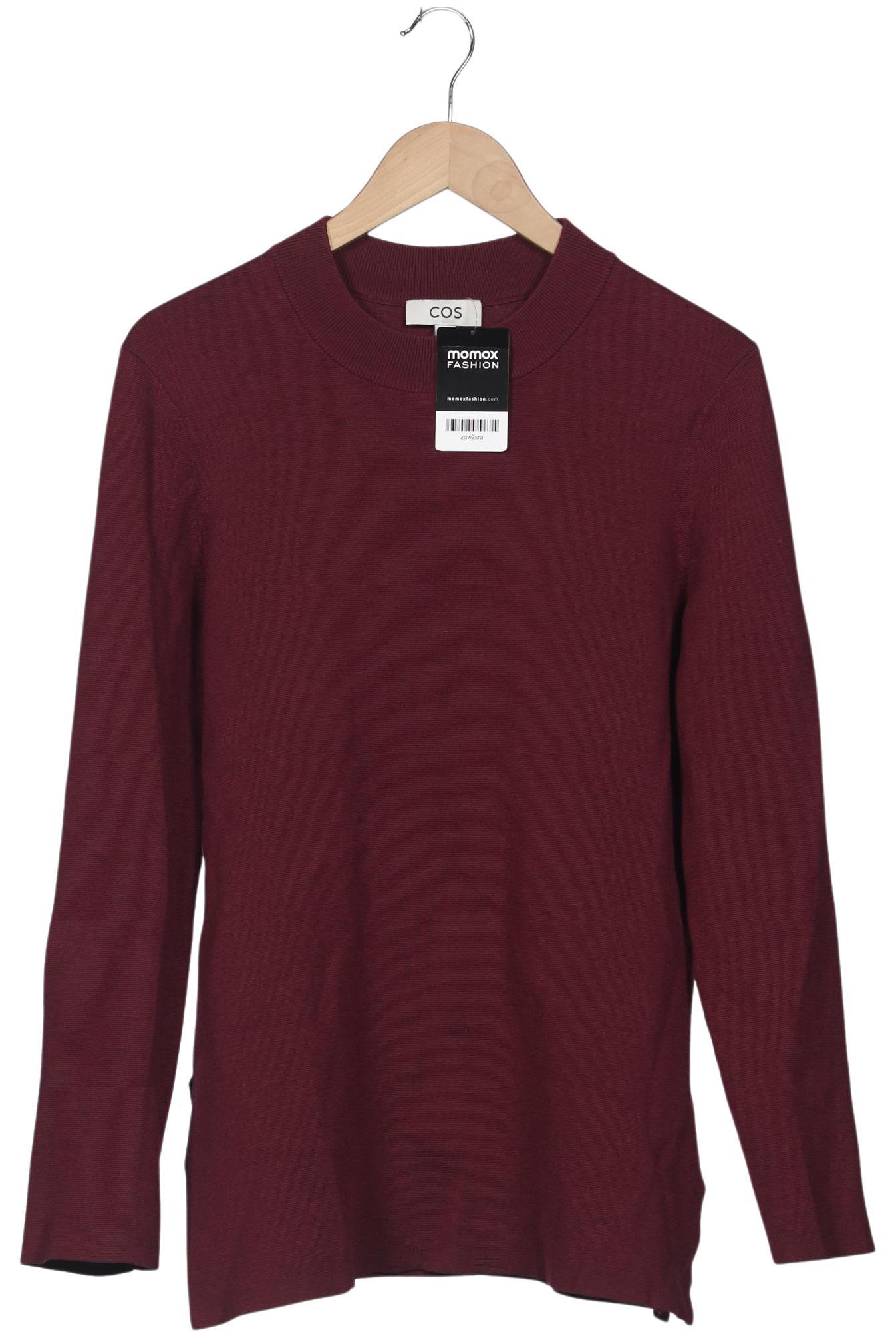 

COS Damen Pullover, bordeaux, Gr. 38