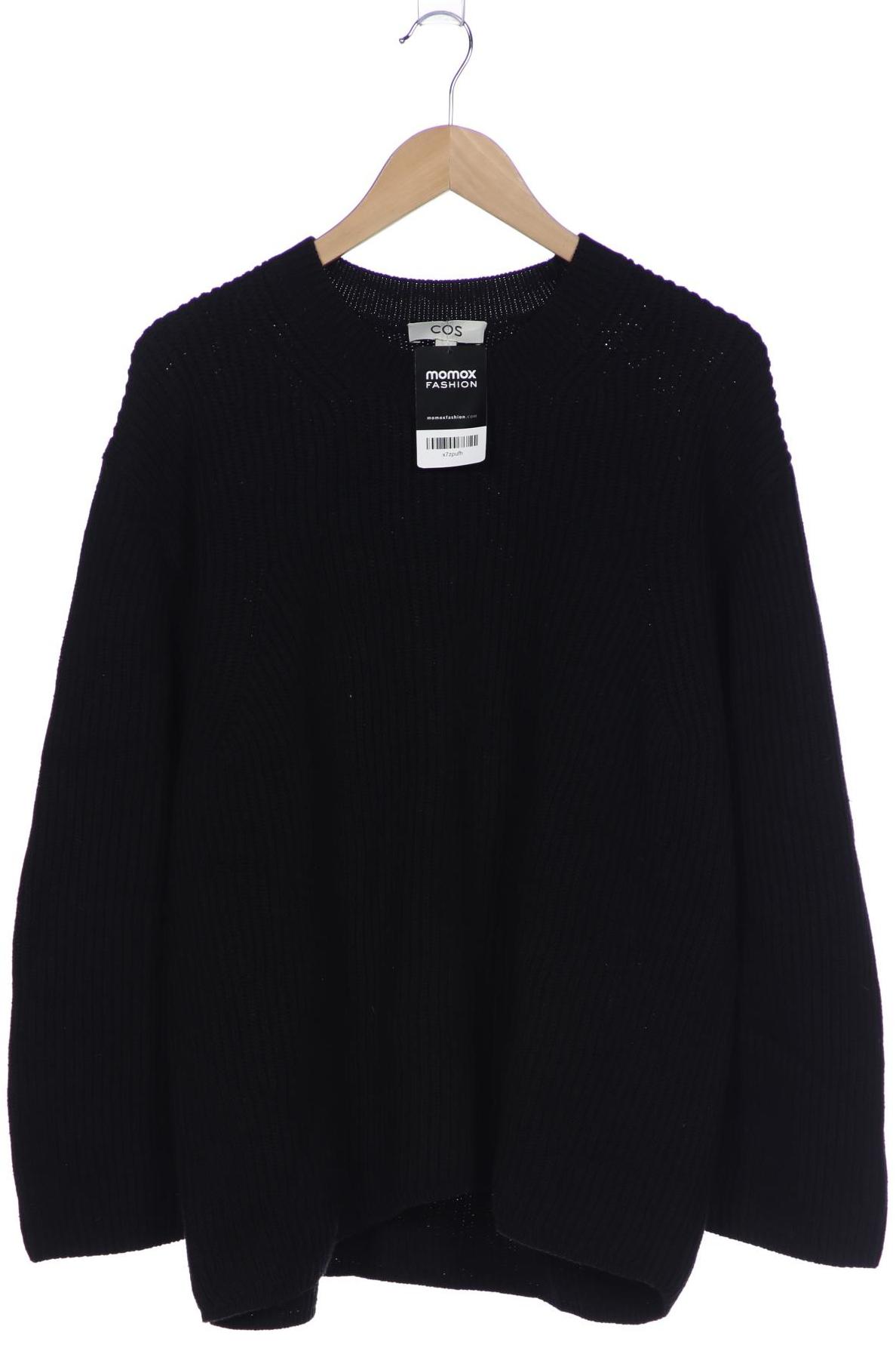 

COS Damen Pullover, schwarz, Gr. 42