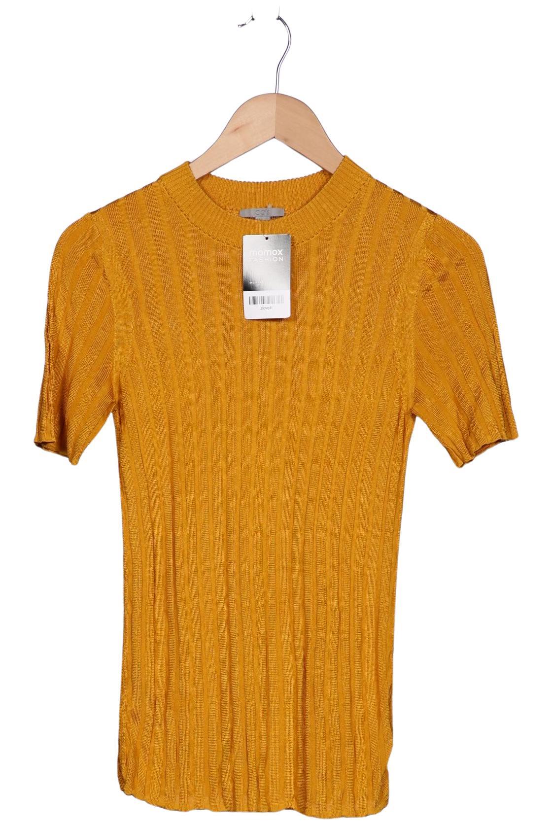

COS Damen Pullover, gelb, Gr. 34