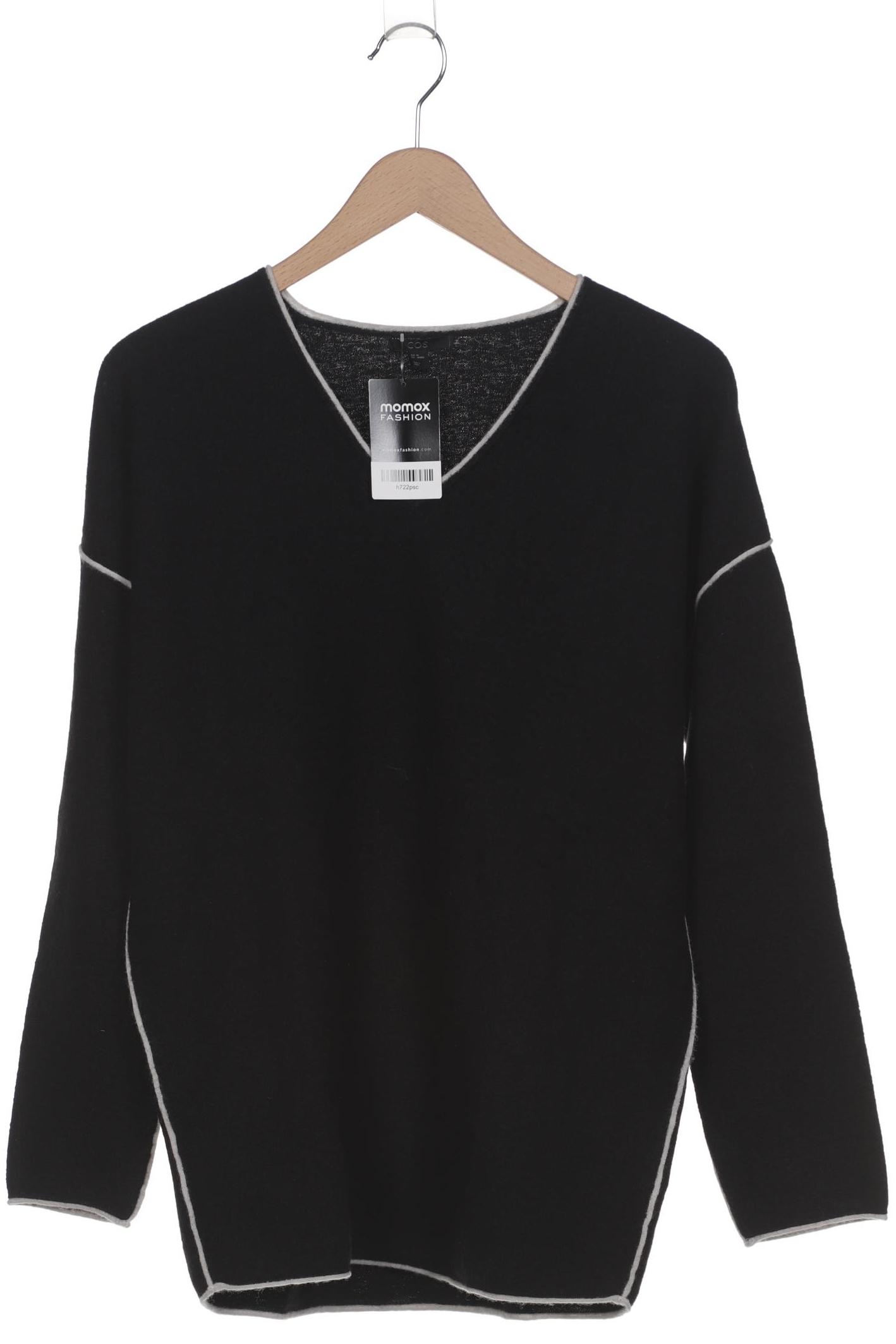 

COS Damen Pullover, schwarz, Gr. 34