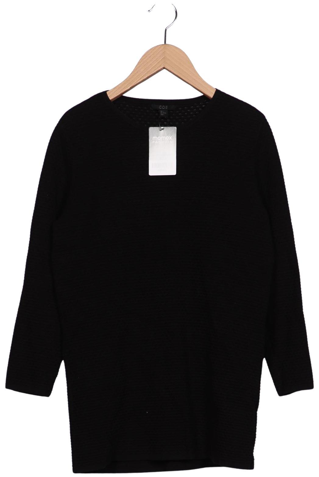 

COS Damen Pullover, schwarz, Gr. 36