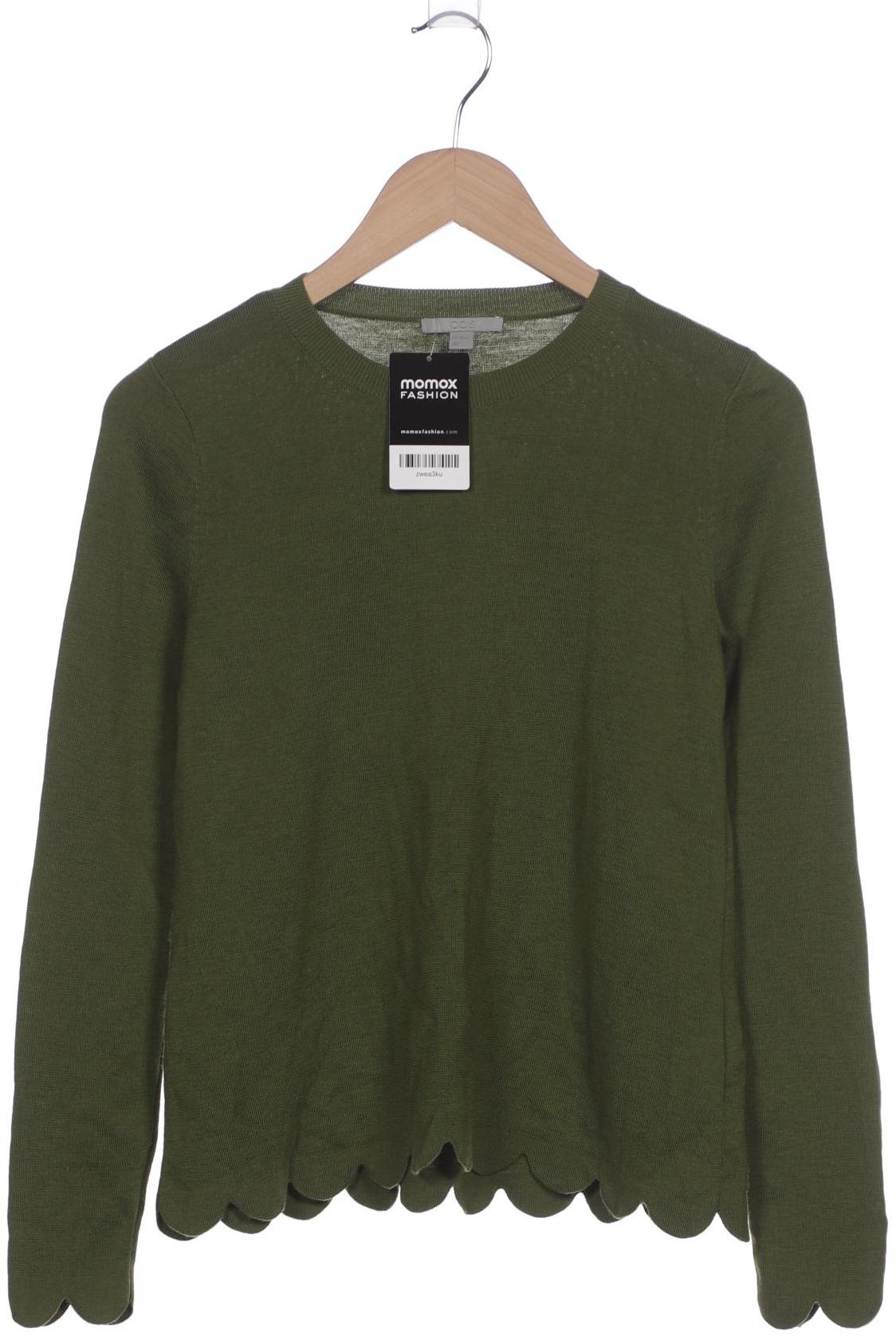 

COS Damen Pullover, grün, Gr. 34