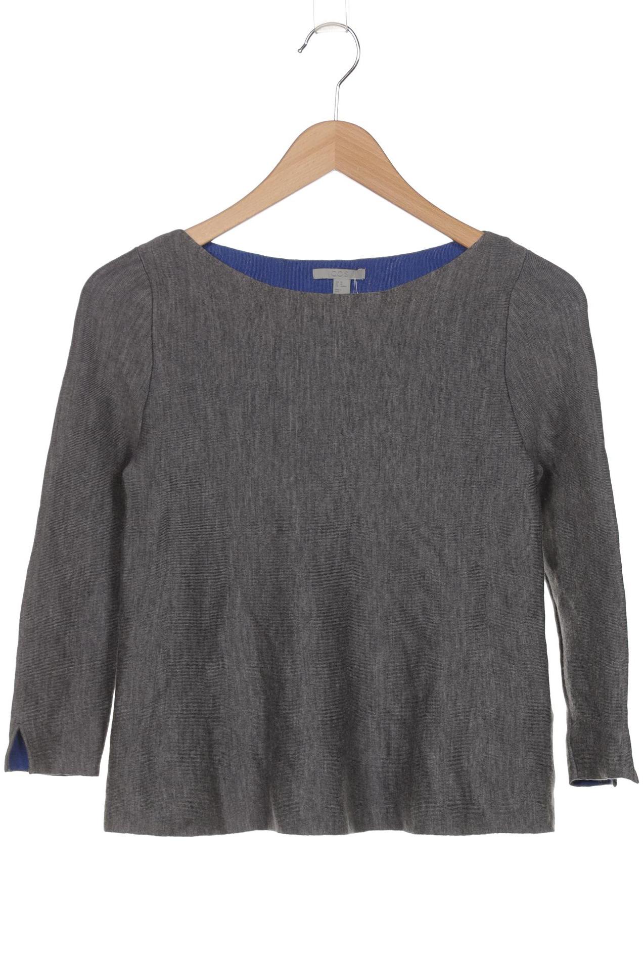 

COS Damen Pullover, grau, Gr. 34