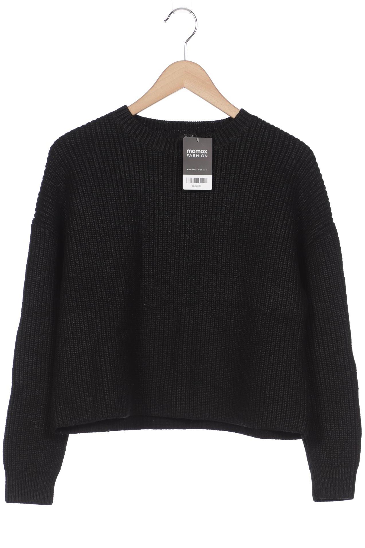 

COS Damen Pullover, schwarz, Gr. 36