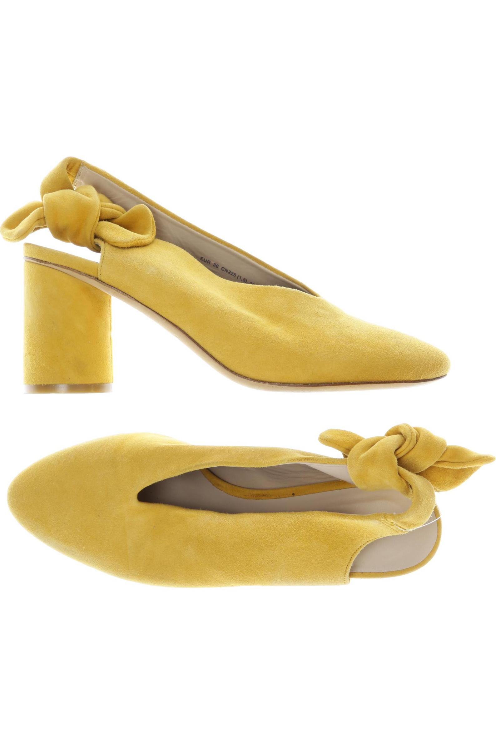 

COS Damen Pumps, gelb, Gr. 36