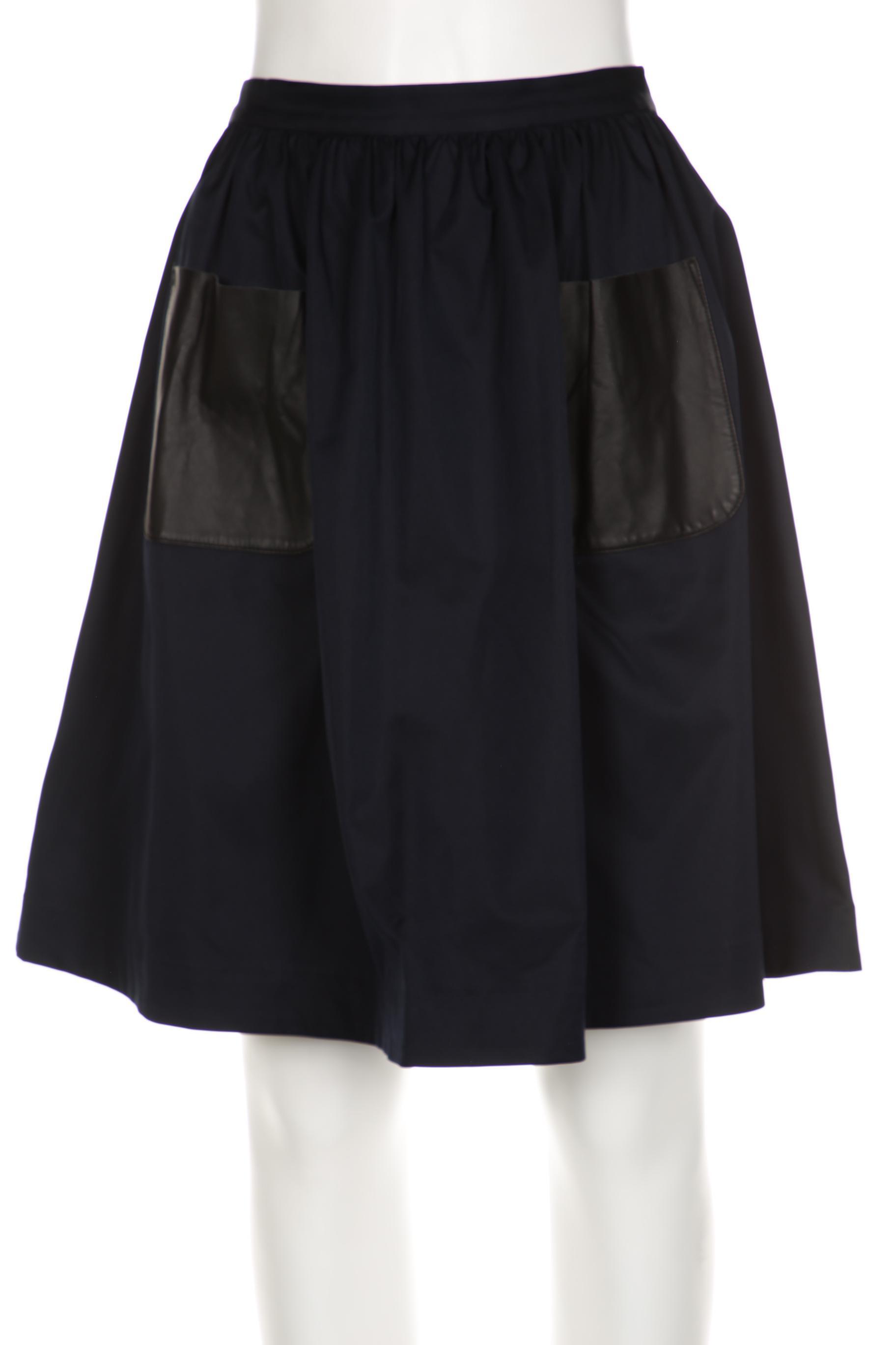 

COS Damen Rock, marineblau, Gr. 40