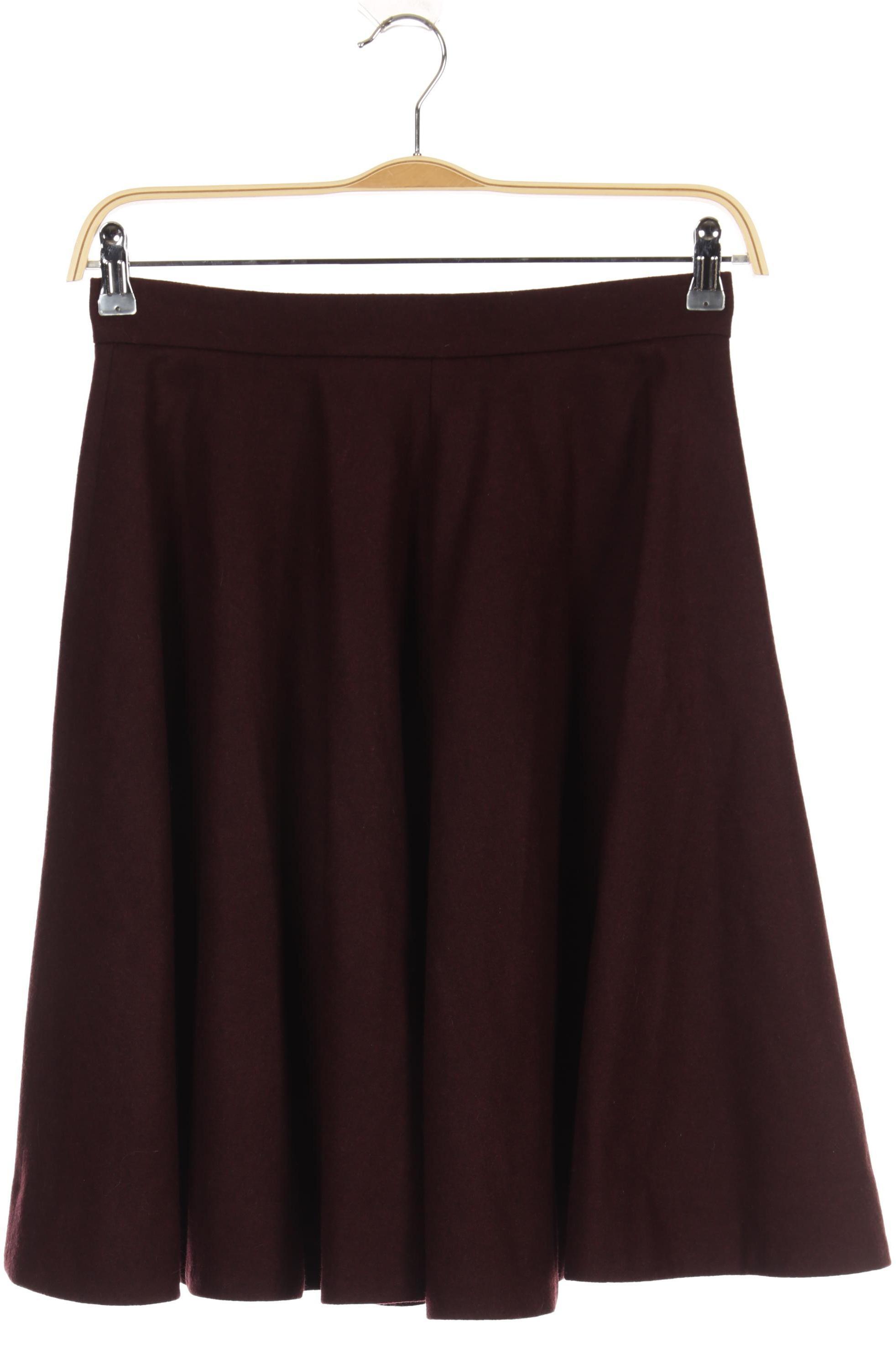 

COS Damen Rock, bordeaux, Gr. 38