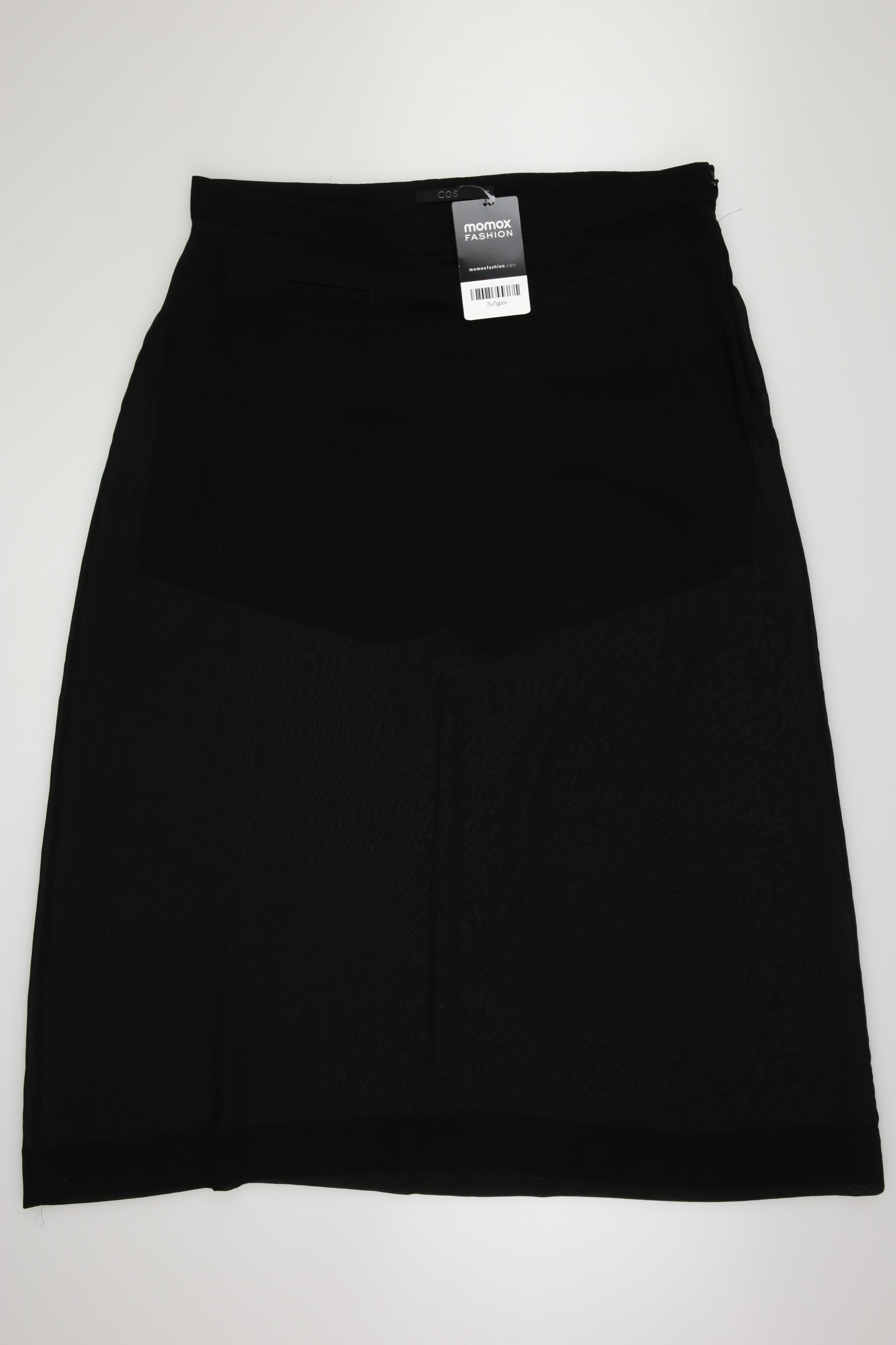 

COS Damen Rock, schwarz, Gr. 38