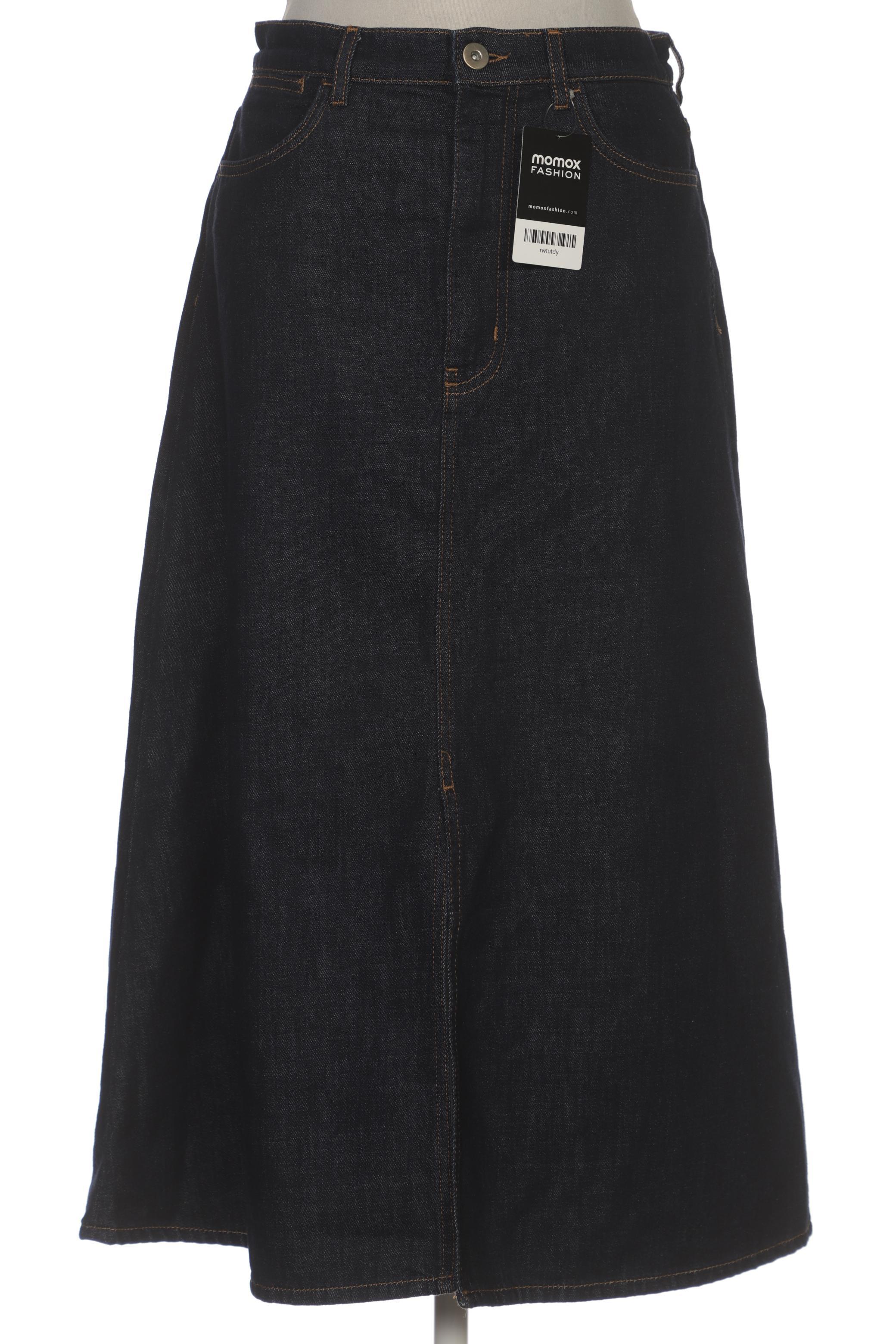 

COS Damen Rock, marineblau, Gr. 36