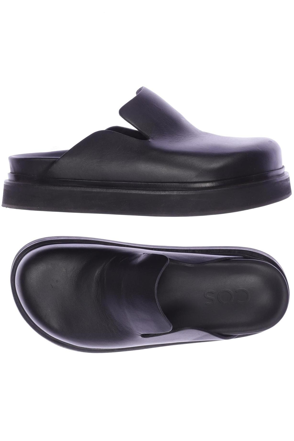 

COS Damen Sandale, schwarz, Gr. 37