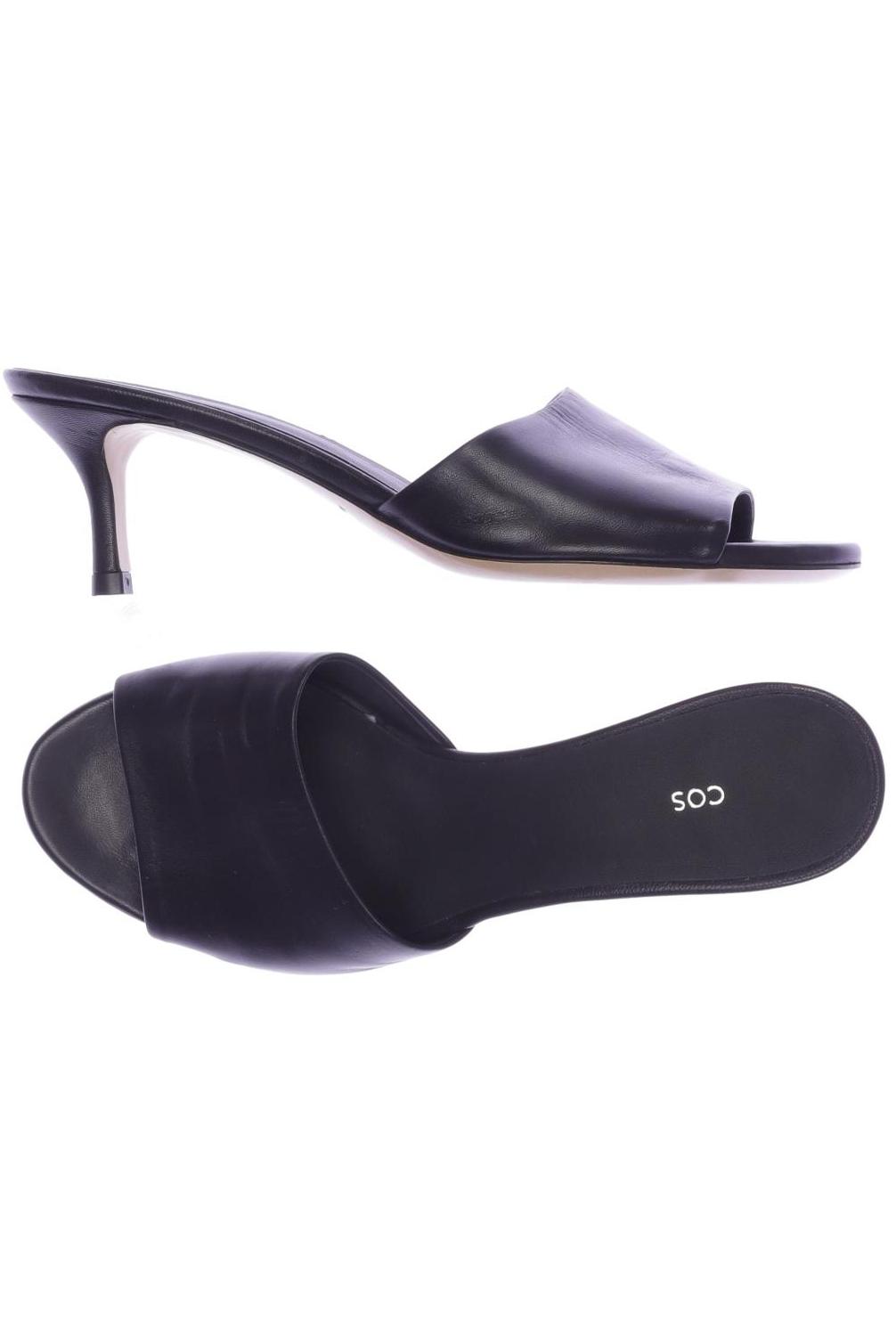

COS Damen Sandale, schwarz, Gr. 37