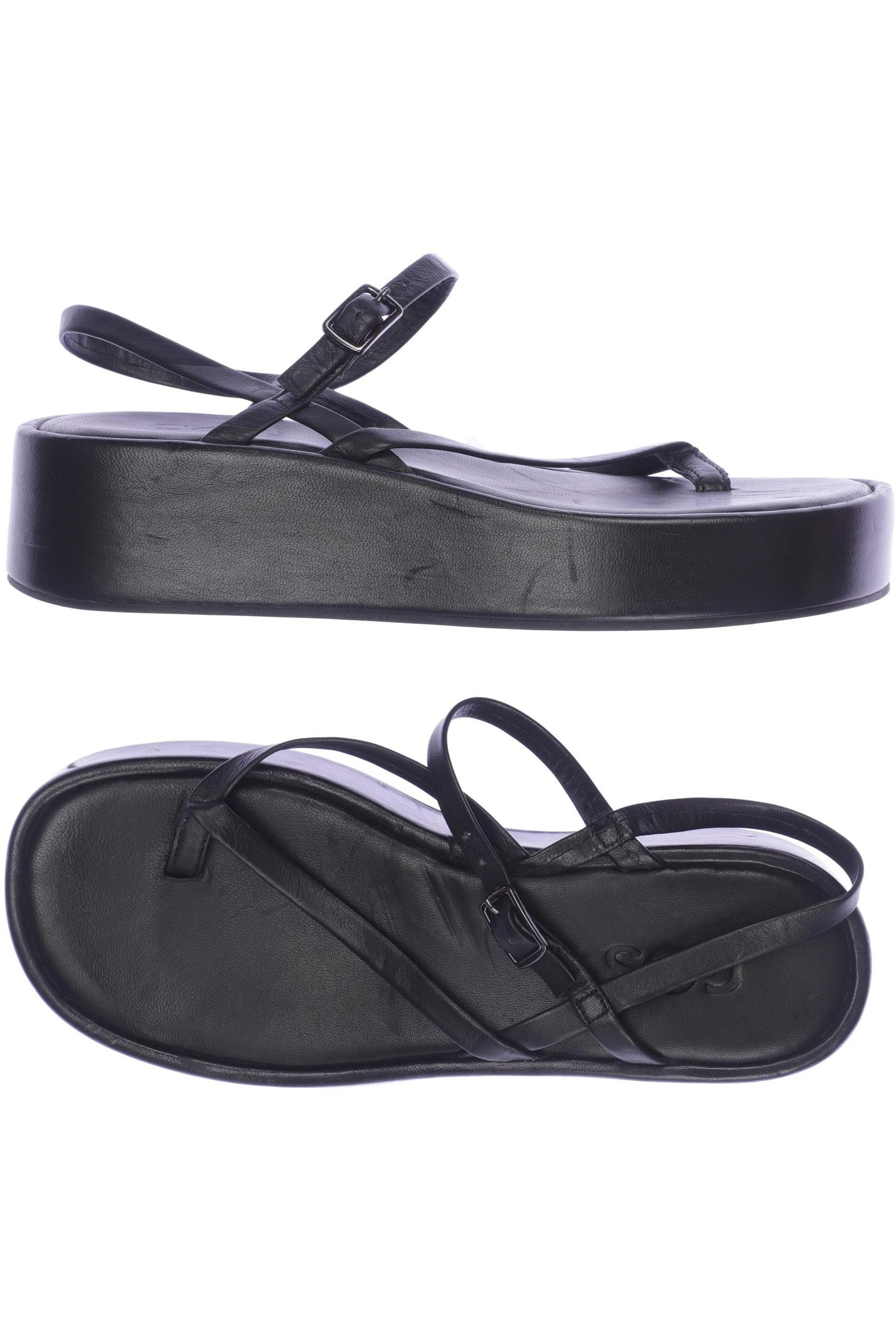 

COS Damen Sandale, schwarz, Gr. 38