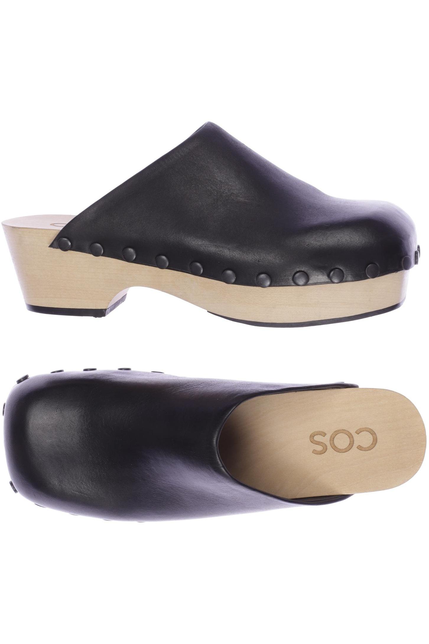 

COS Damen Sandale, schwarz, Gr. 39