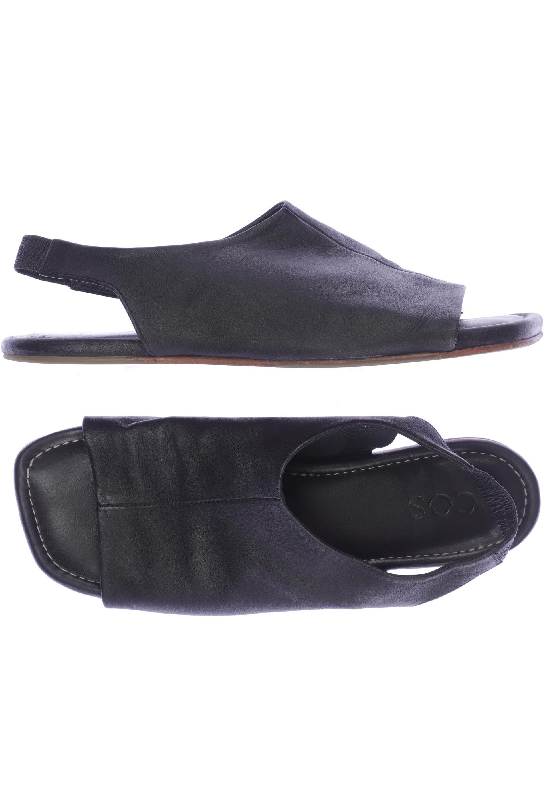 

COS Damen Sandale, schwarz, Gr. 41.5
